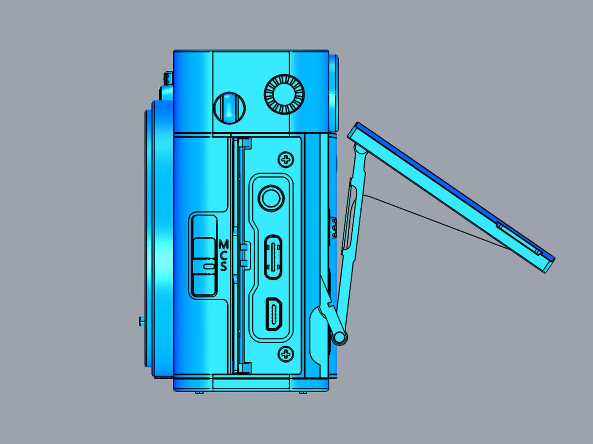 FUJIFILM X-E5 with XF 23mm Lens 3D model_28