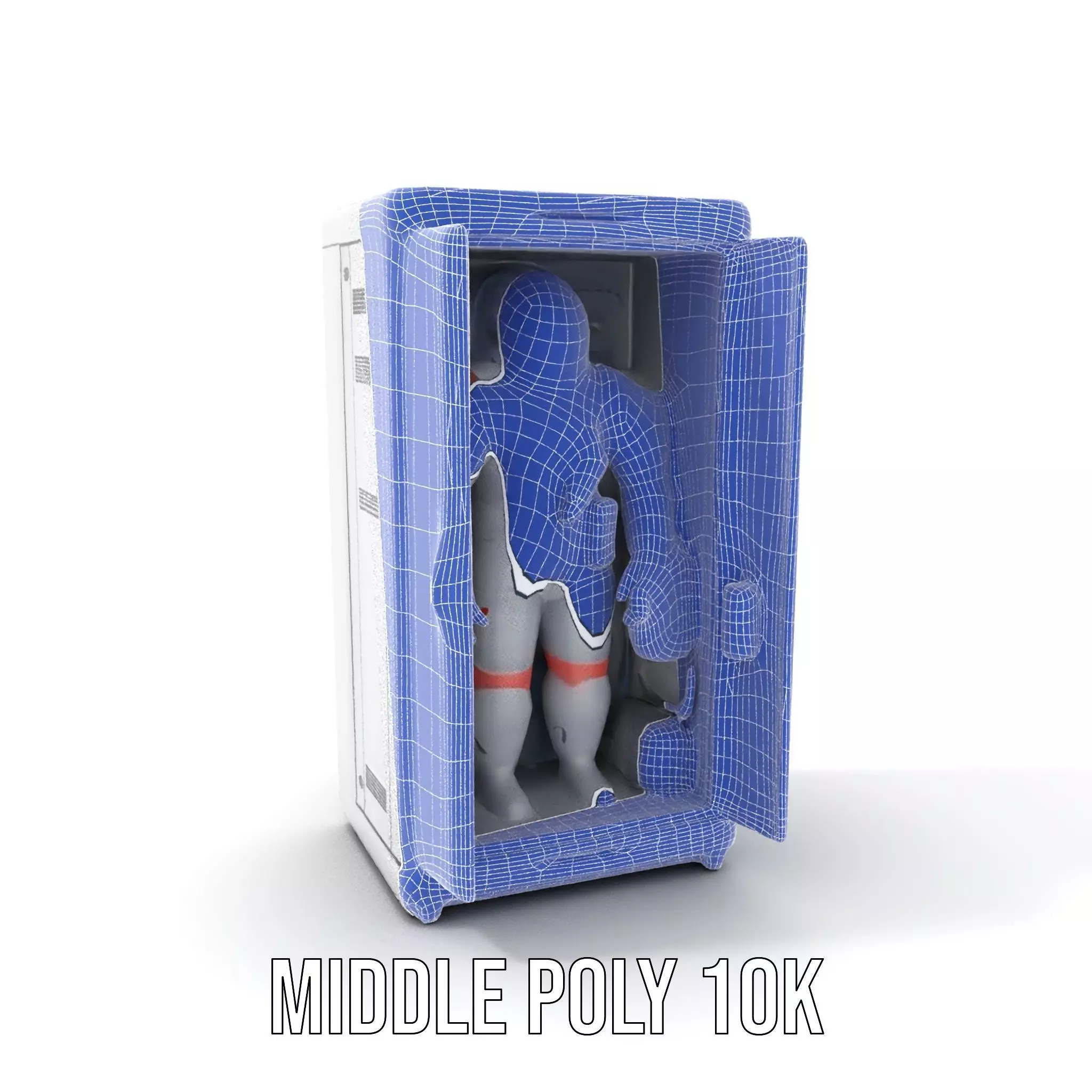 Astronaut Suit in Storage Model Pack Low-poly 3D model_16