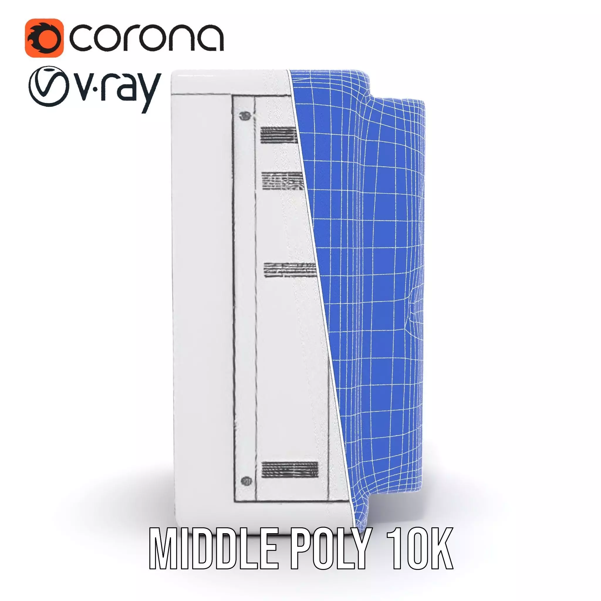 Astronaut Suit in Storage Model Pack Low-poly 3D model_30