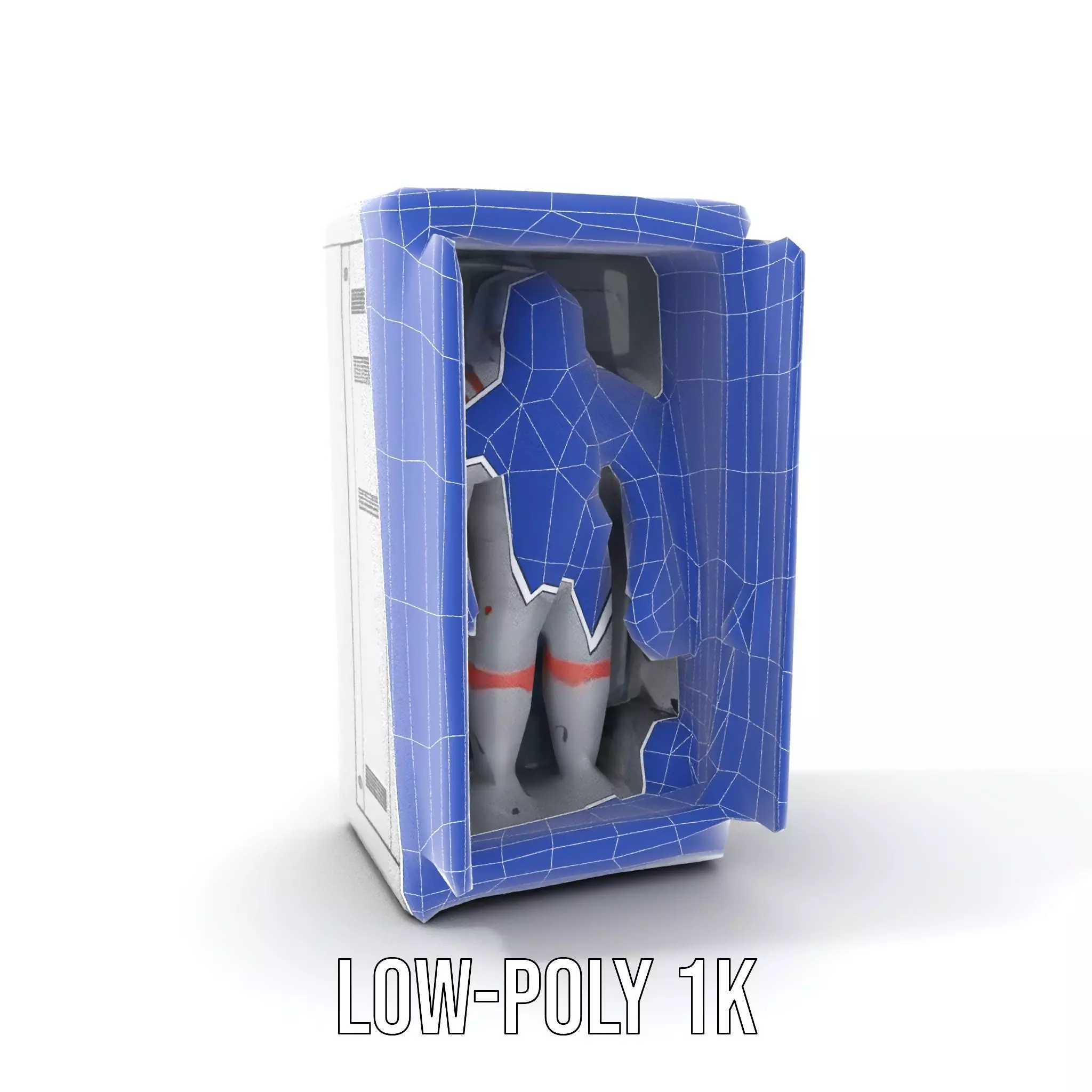 Astronaut Suit in Storage Model Pack Low-poly 3D model_23