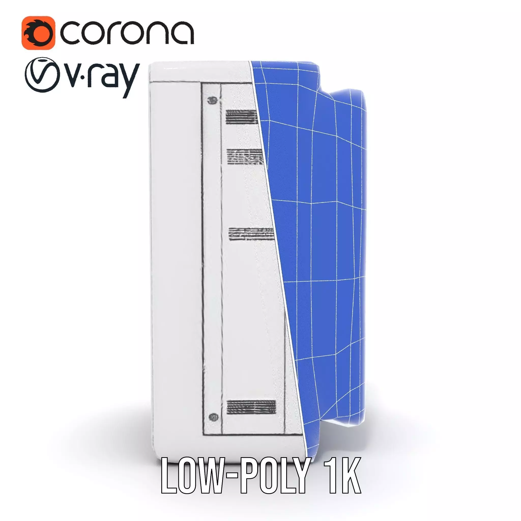 Astronaut Suit in Storage Model Pack Low-poly 3D model_31