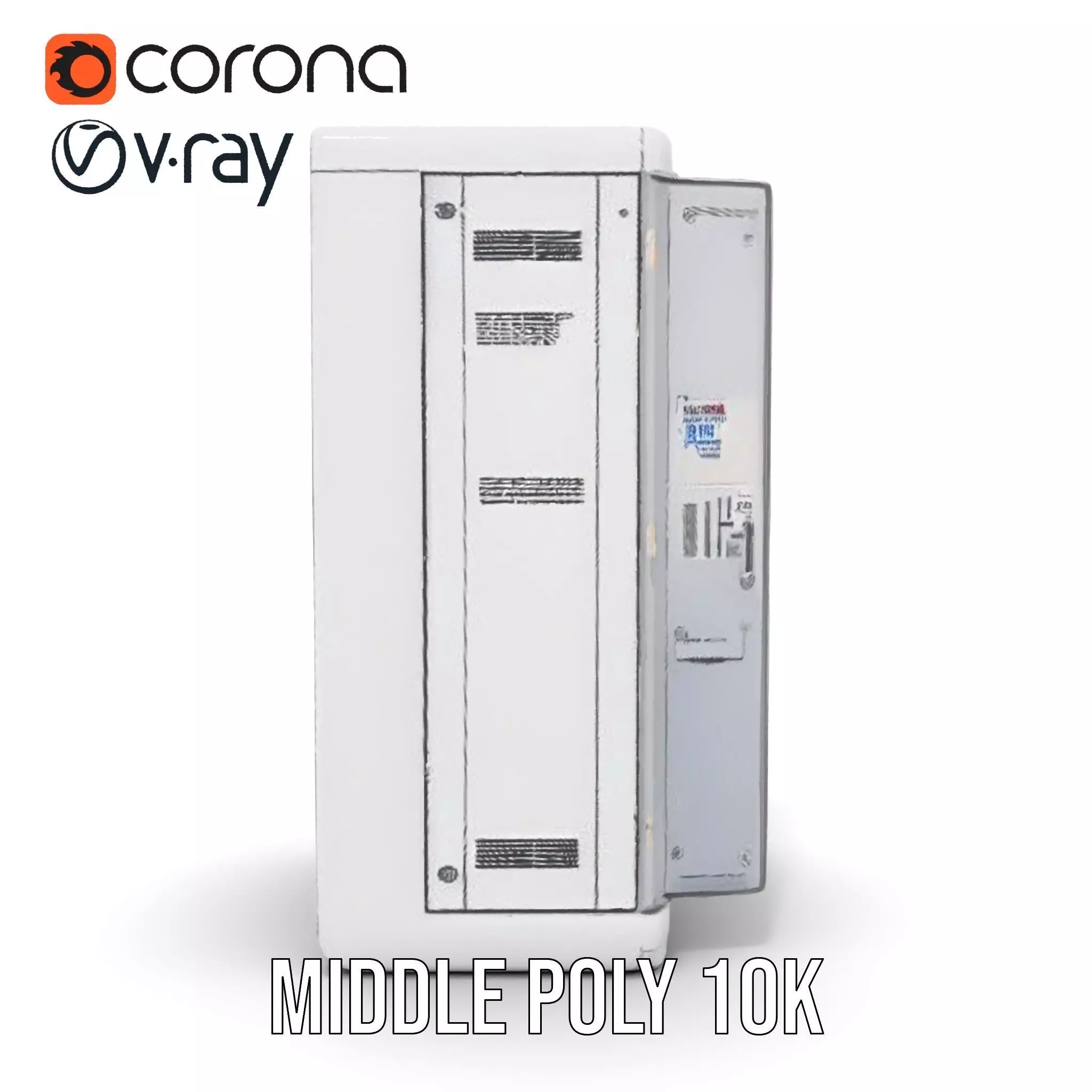 Astronaut Suit in Storage Model Pack Low-poly 3D model_22