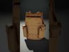 Tactical Vest Model Pack with Pouches and Adjustable Straps Low-poly 3D model_2