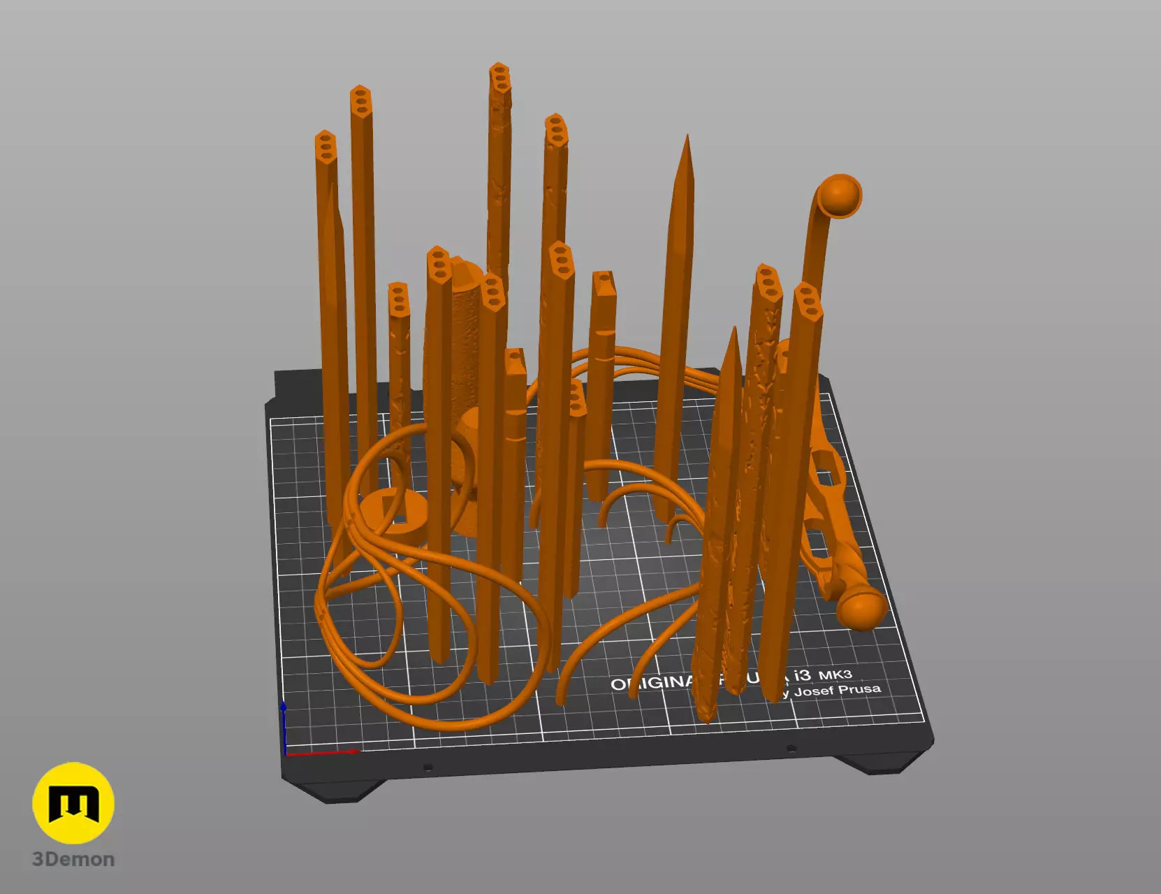 Expedition 33 Maelle Sword - Maellum Rapier 3D print model_7