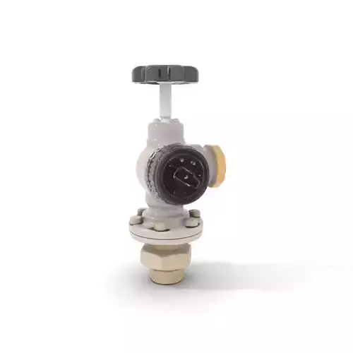 Industrial Valve Model Pack for Plumbing Systems Low-poly 3D model