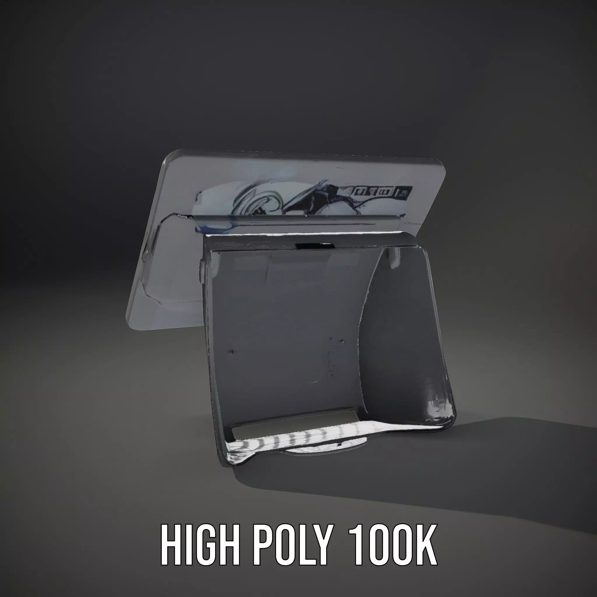 Tablet Stand Display Model Pack Low-poly 3D model_15
