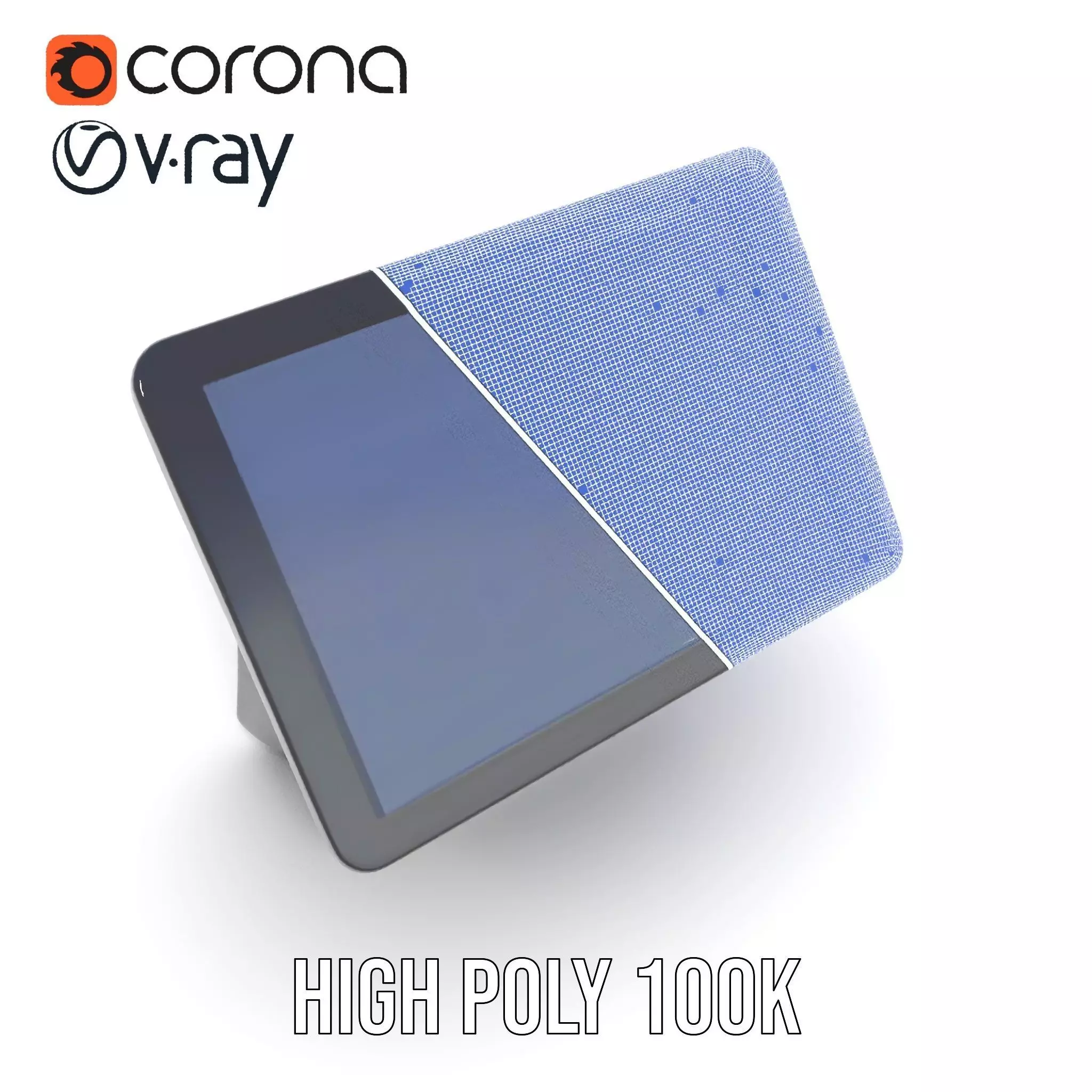 Tablet Stand Display Model Pack Low-poly 3D model_33