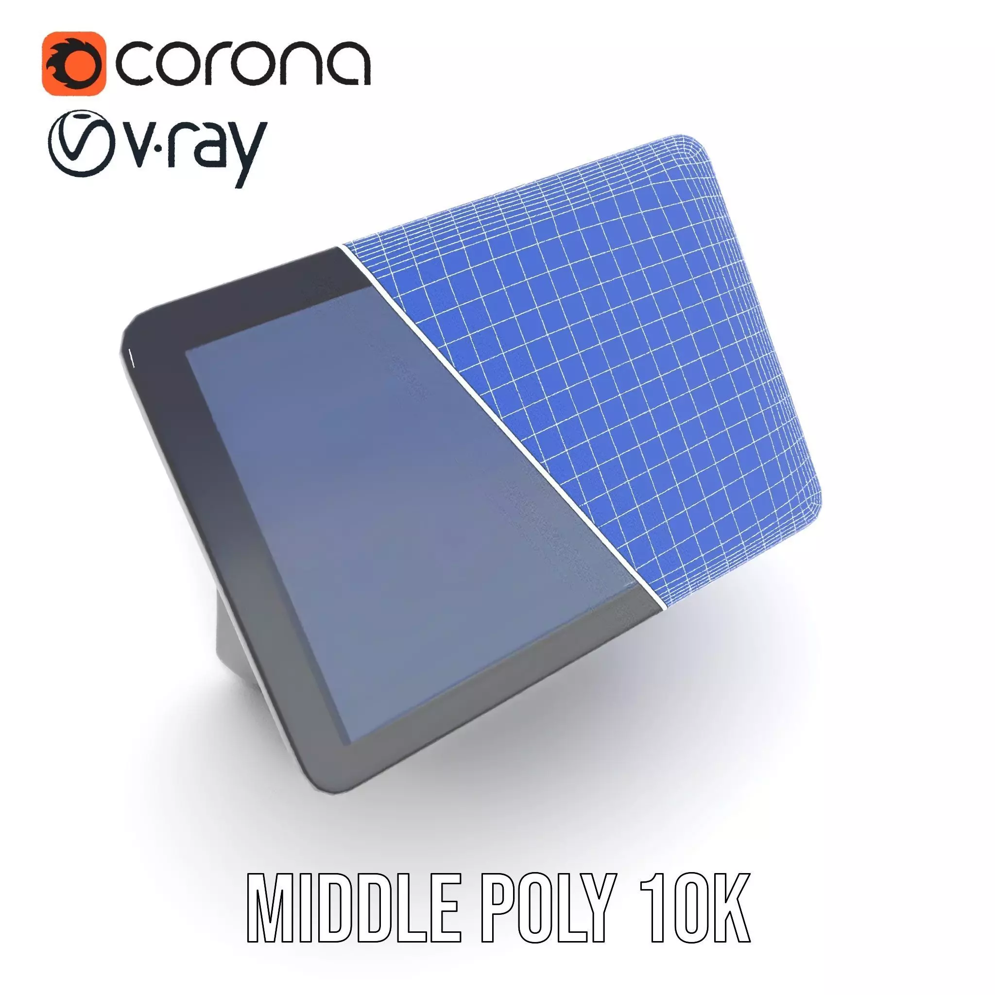 Tablet Stand Display Model Pack Low-poly 3D model_28