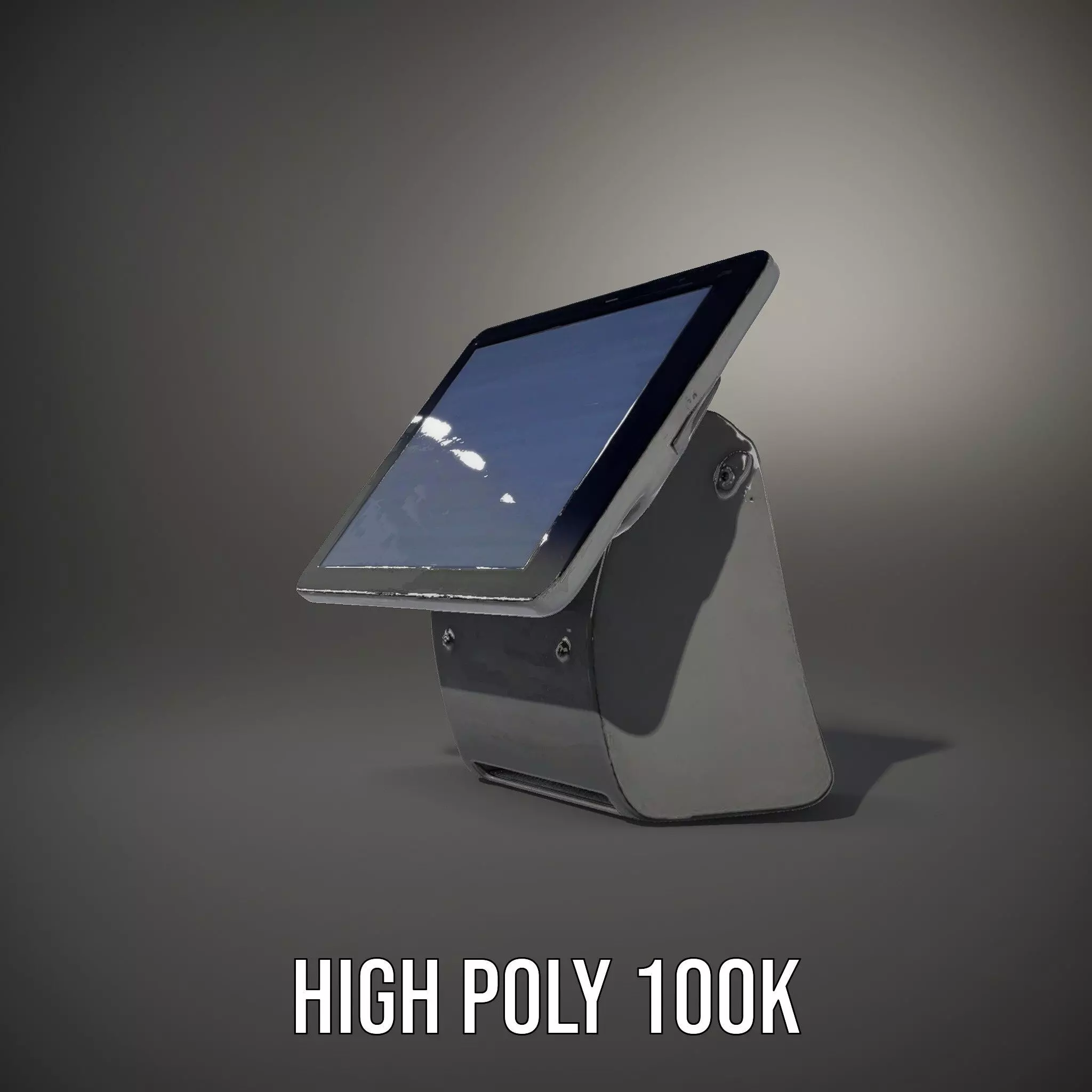 Tablet Stand Display Model Pack Low-poly 3D model_12