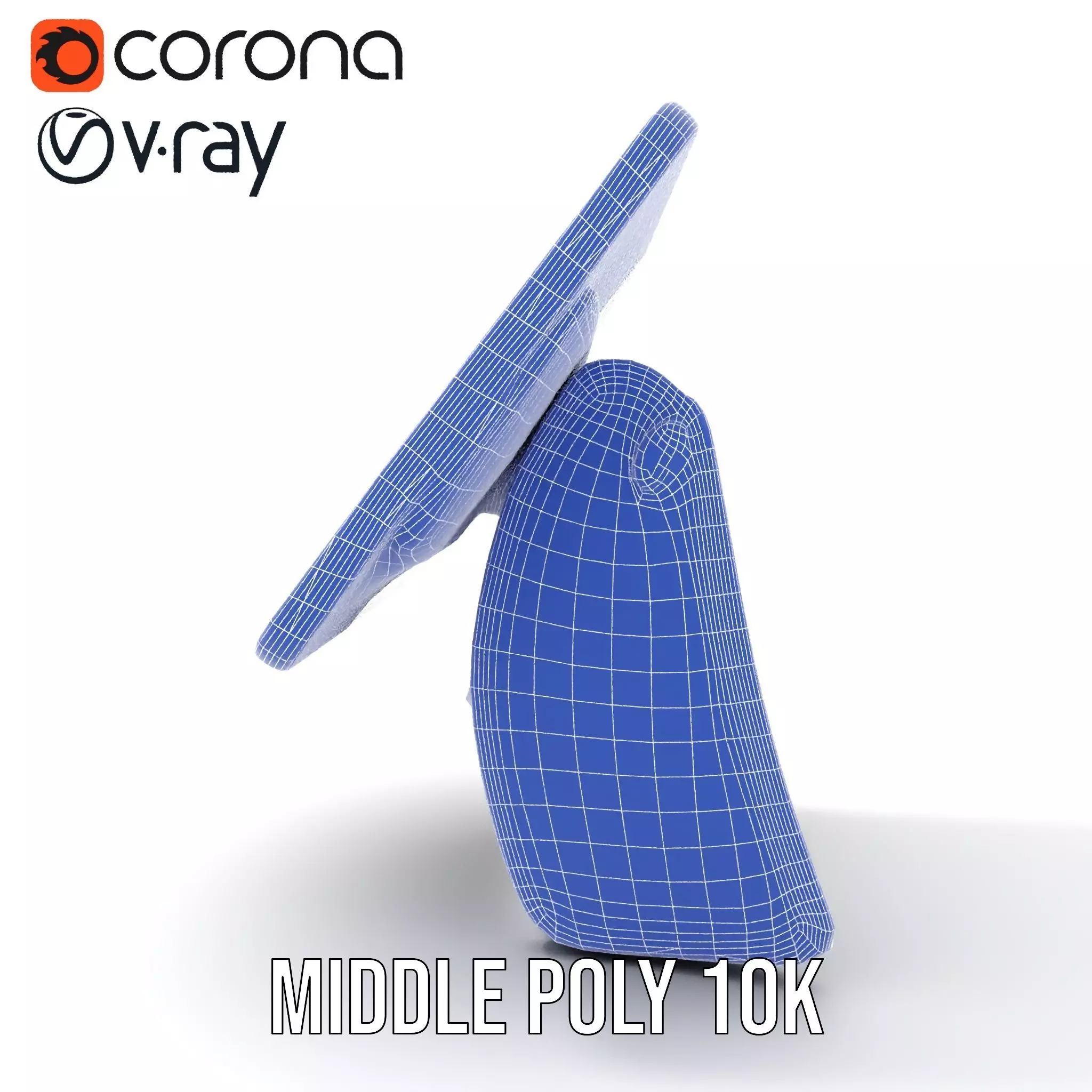 Tablet Stand Display Model Pack Low-poly 3D model_19