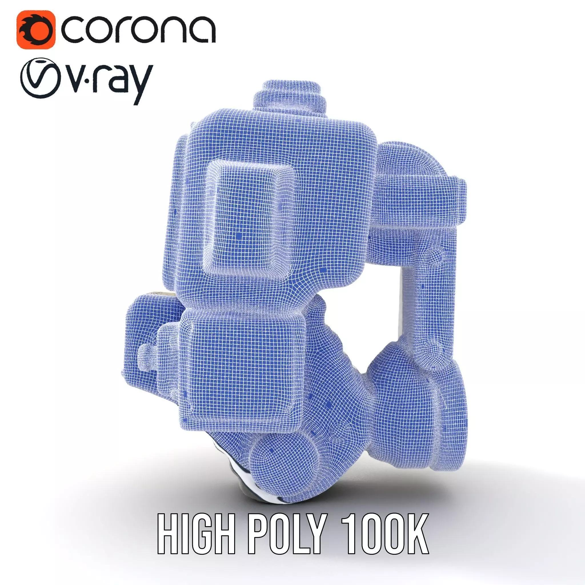 Retro Futuristic Wrist Gadget model pack with Interactive Screen Low-poly 3D model_29