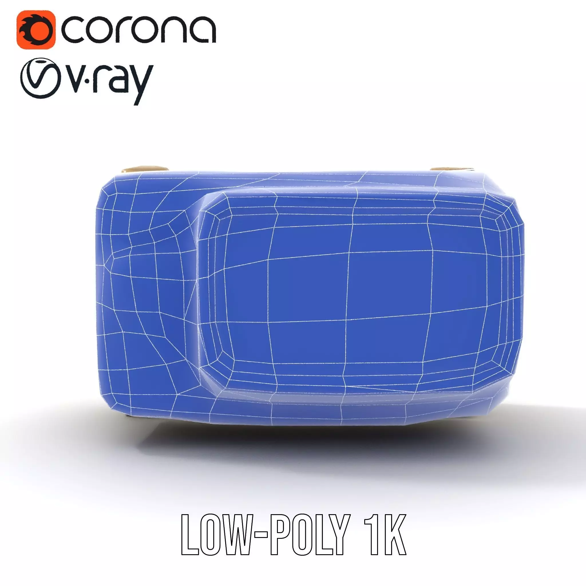 Retro Futuristic Wrist Device Model Pack with Interactive Dis... Low-poly 3D model_31