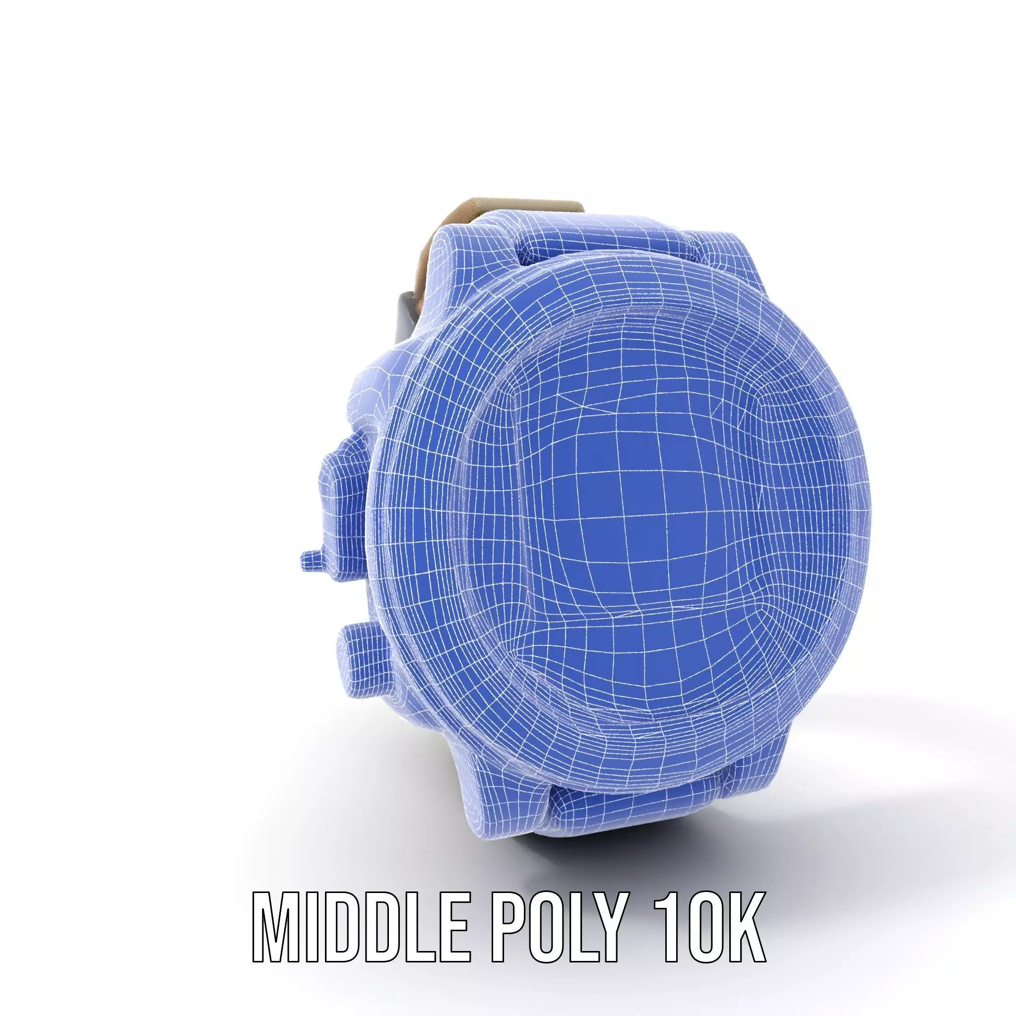 Futuristic Tactical Watch Model Pack Low-poly 3D model_14