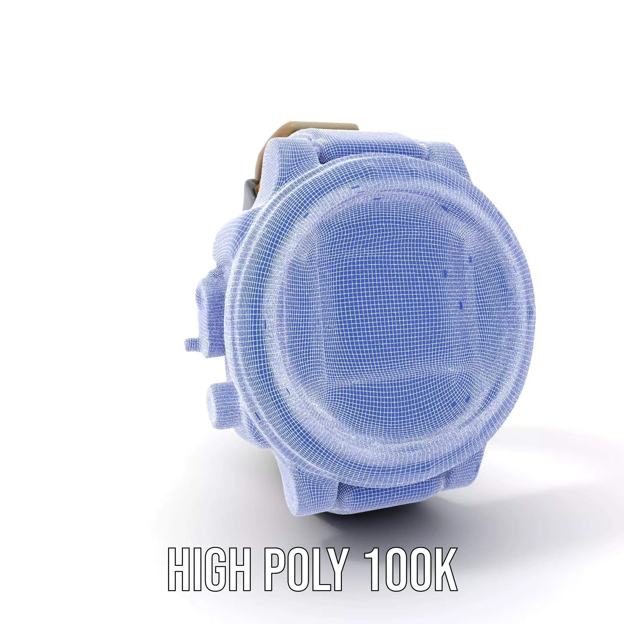 Futuristic Tactical Watch Model Pack Low-poly 3D model_5