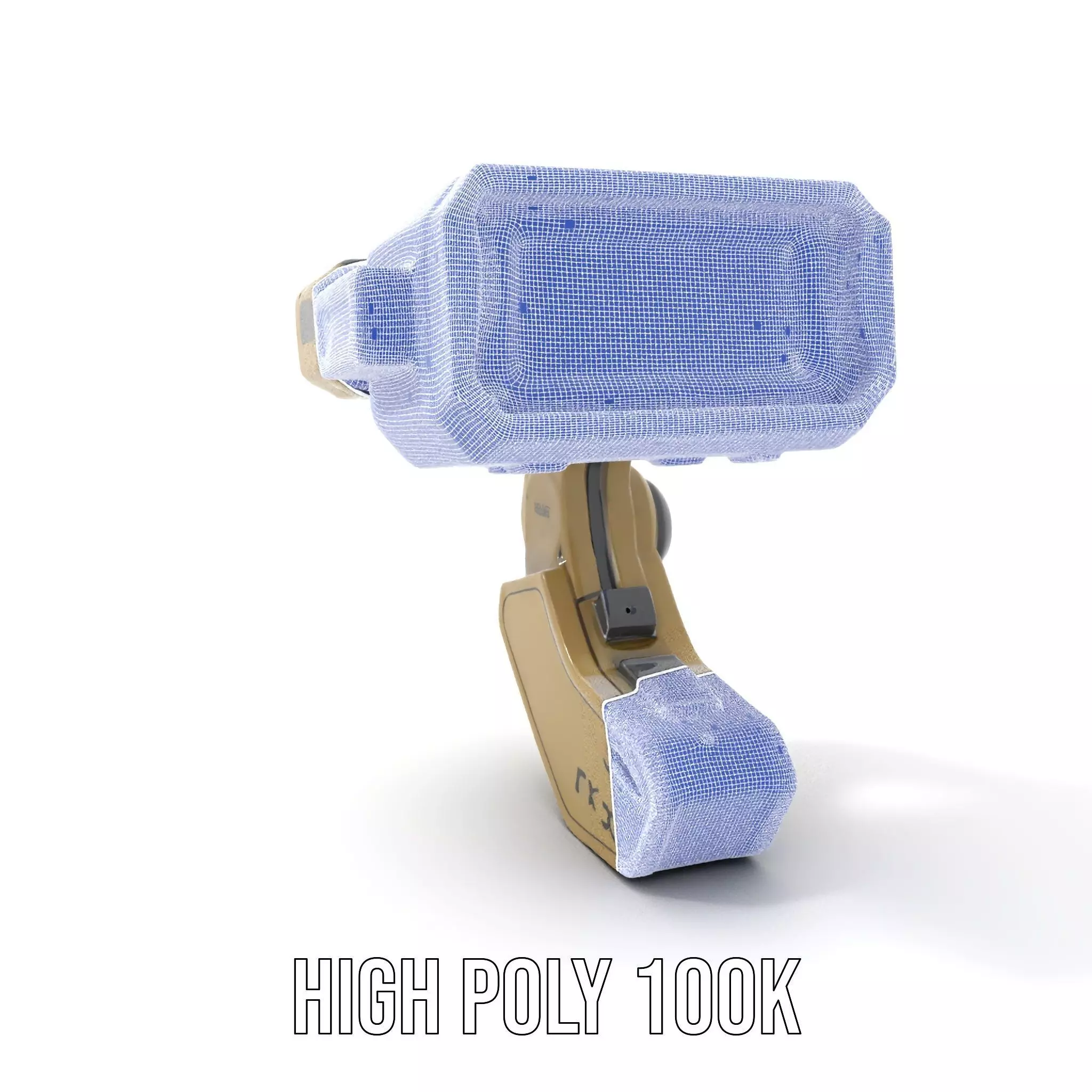 Pip Boy Model Pack  Advanced Wearable Device Low-poly 3D model_4