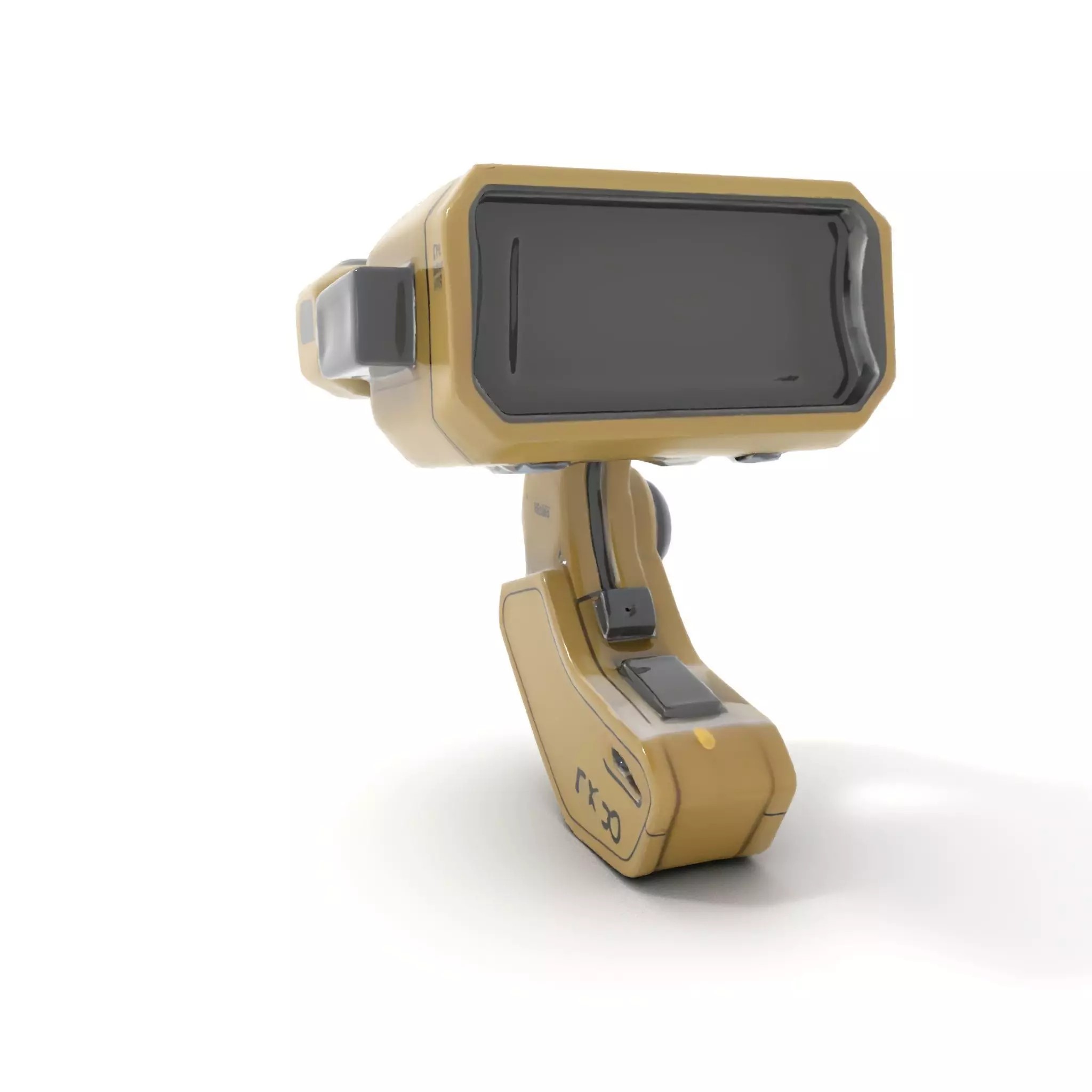 Pip Boy Model Pack  Advanced Wearable Device Low-poly 3D model_6