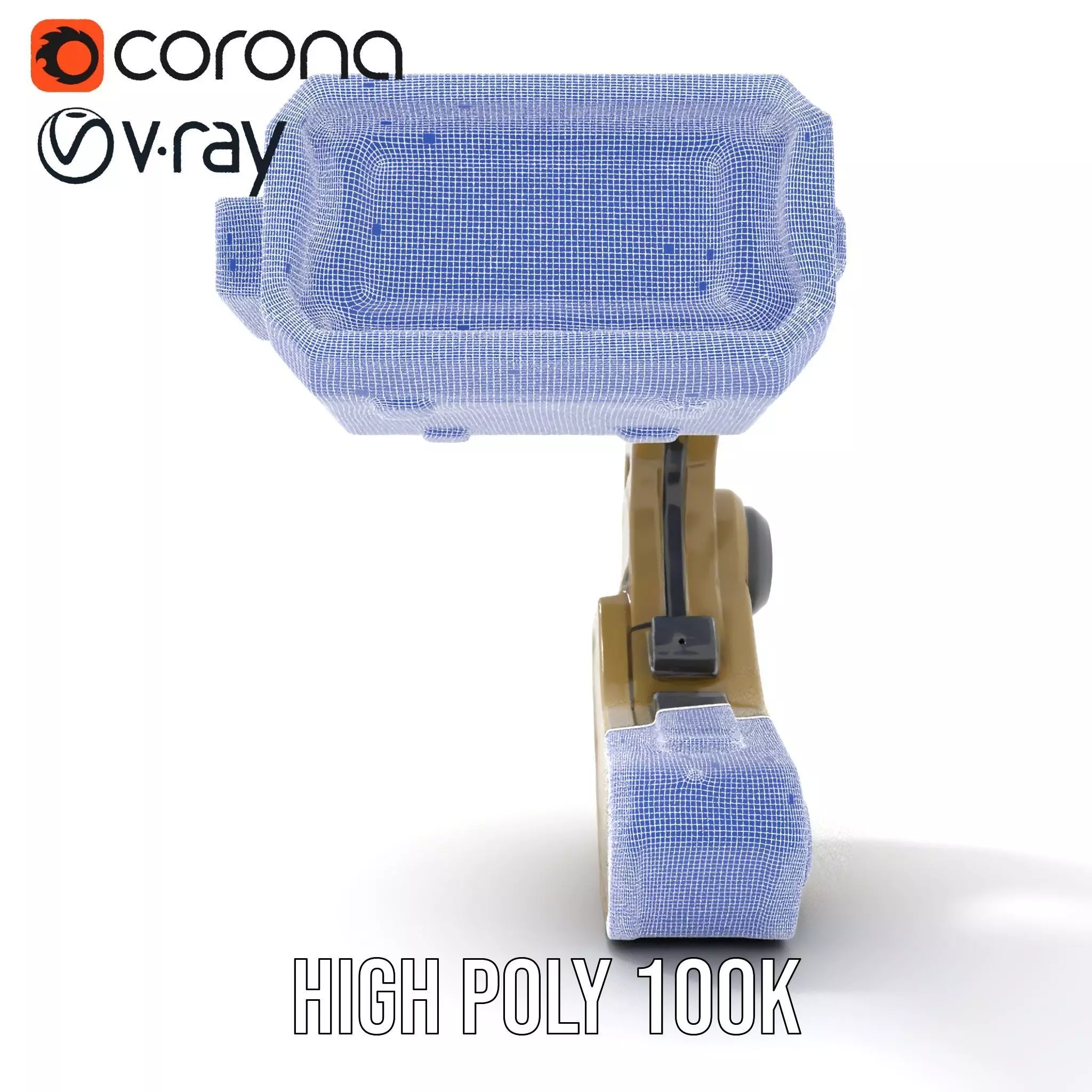 Pip Boy Model Pack  Advanced Wearable Device Low-poly 3D model_32