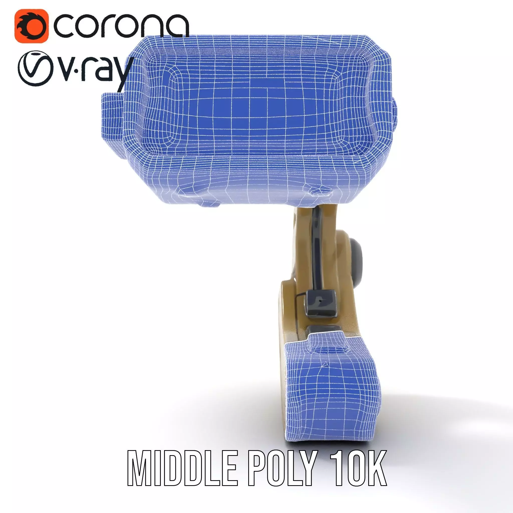 Pip Boy Model Pack  Advanced Wearable Device Low-poly 3D model_13