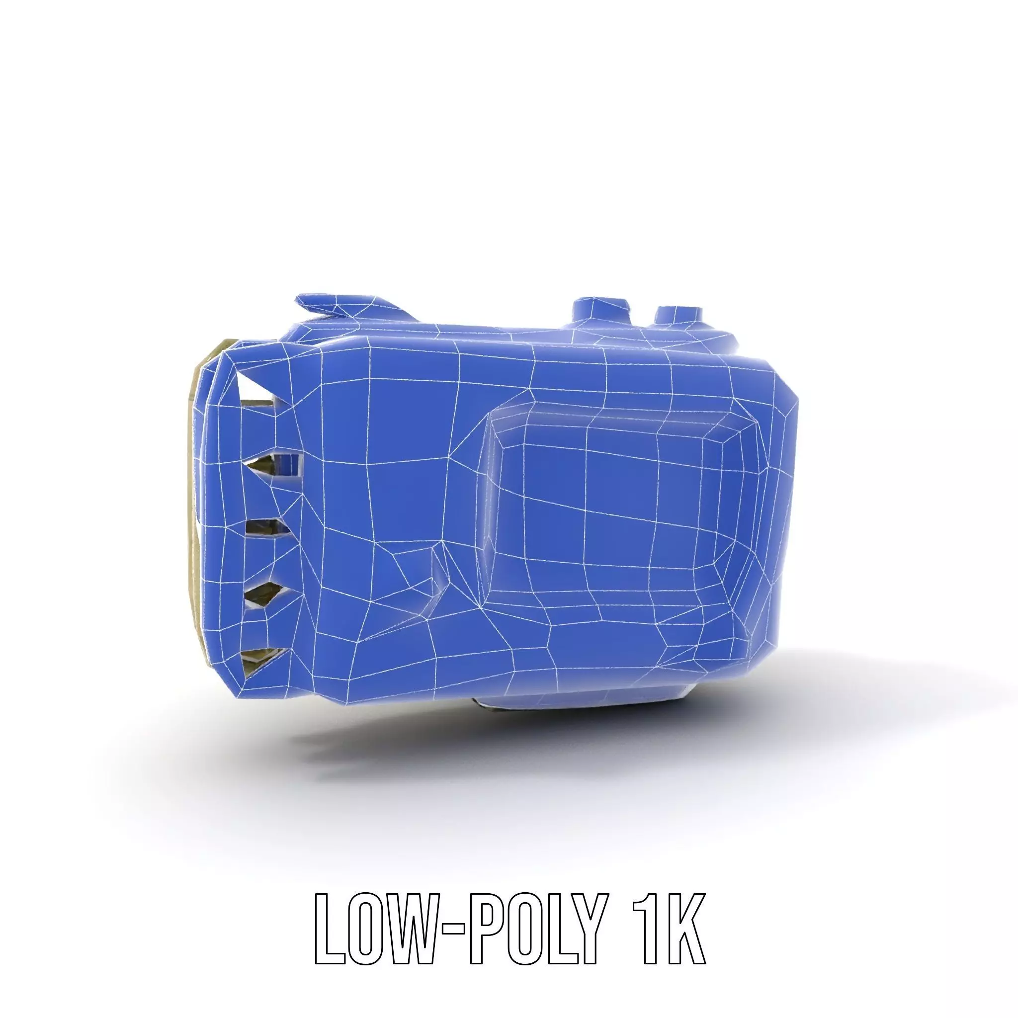 Retro Military Device Model Pack Low-poly 3D model_14