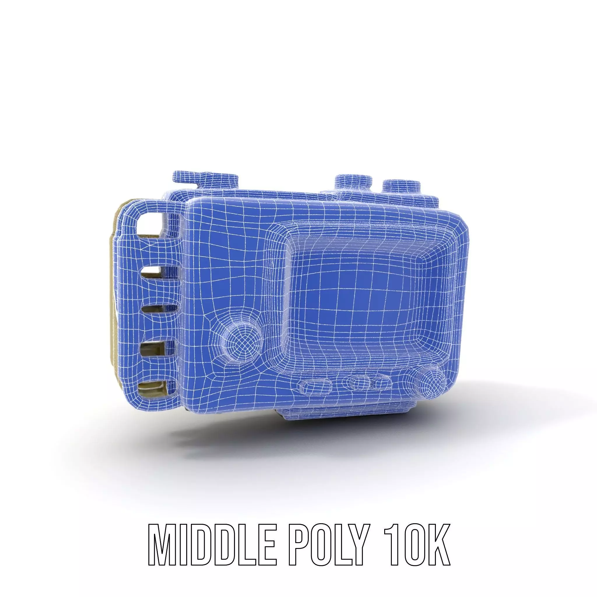 Retro Military Device Model Pack Low-poly 3D model_22