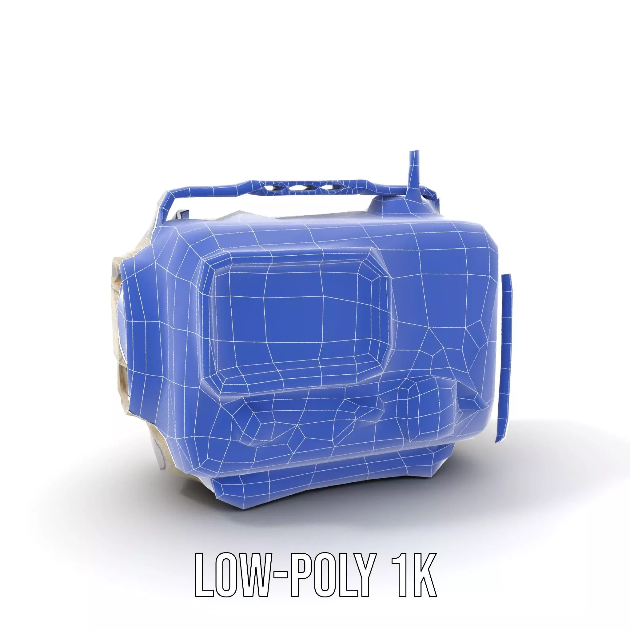 Retro Tactical Handheld Device Model Pack Low-poly 3D model_23