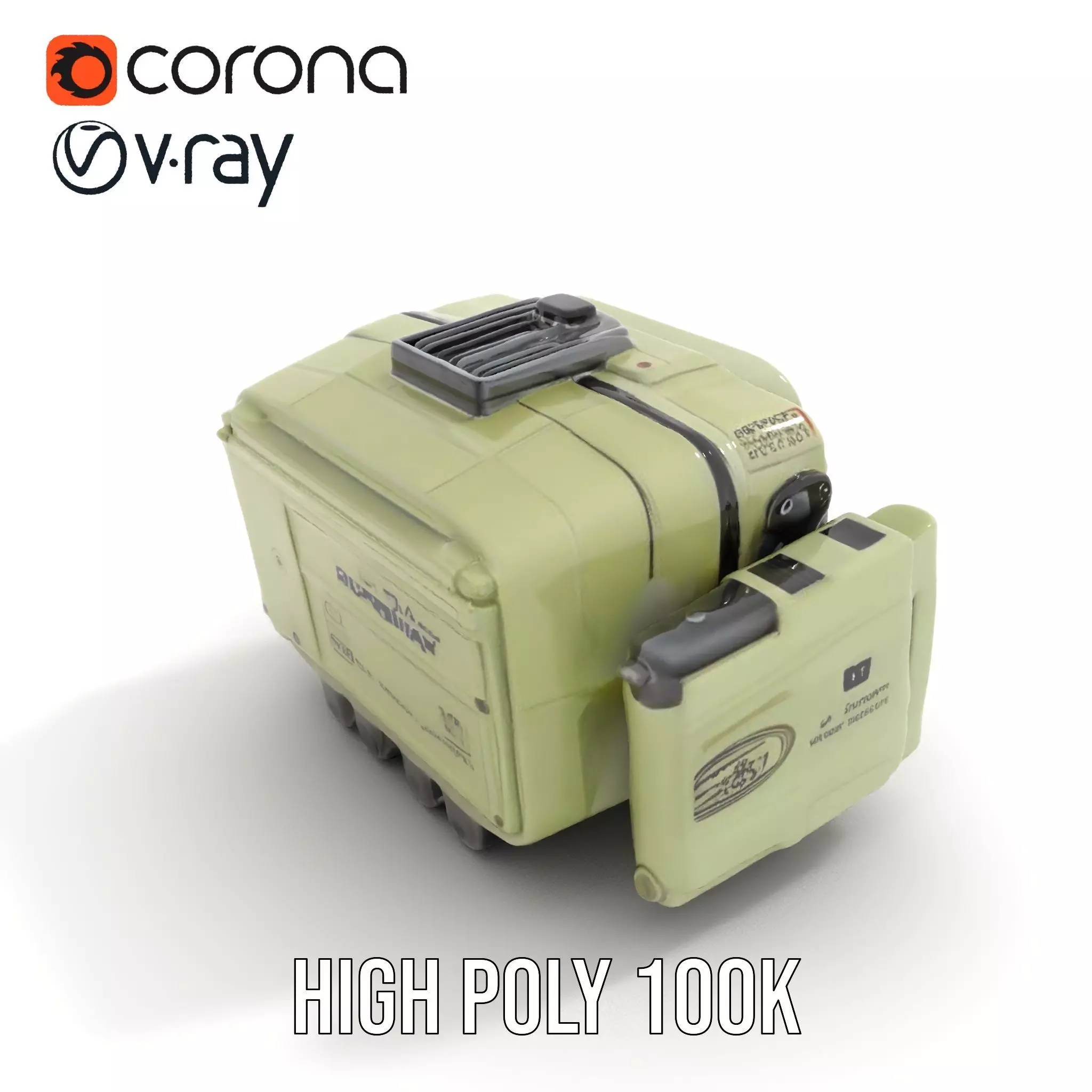 Retro Handheld Device Model Pack with Detailed Buttons and Sc... Low-poly 3D model_18