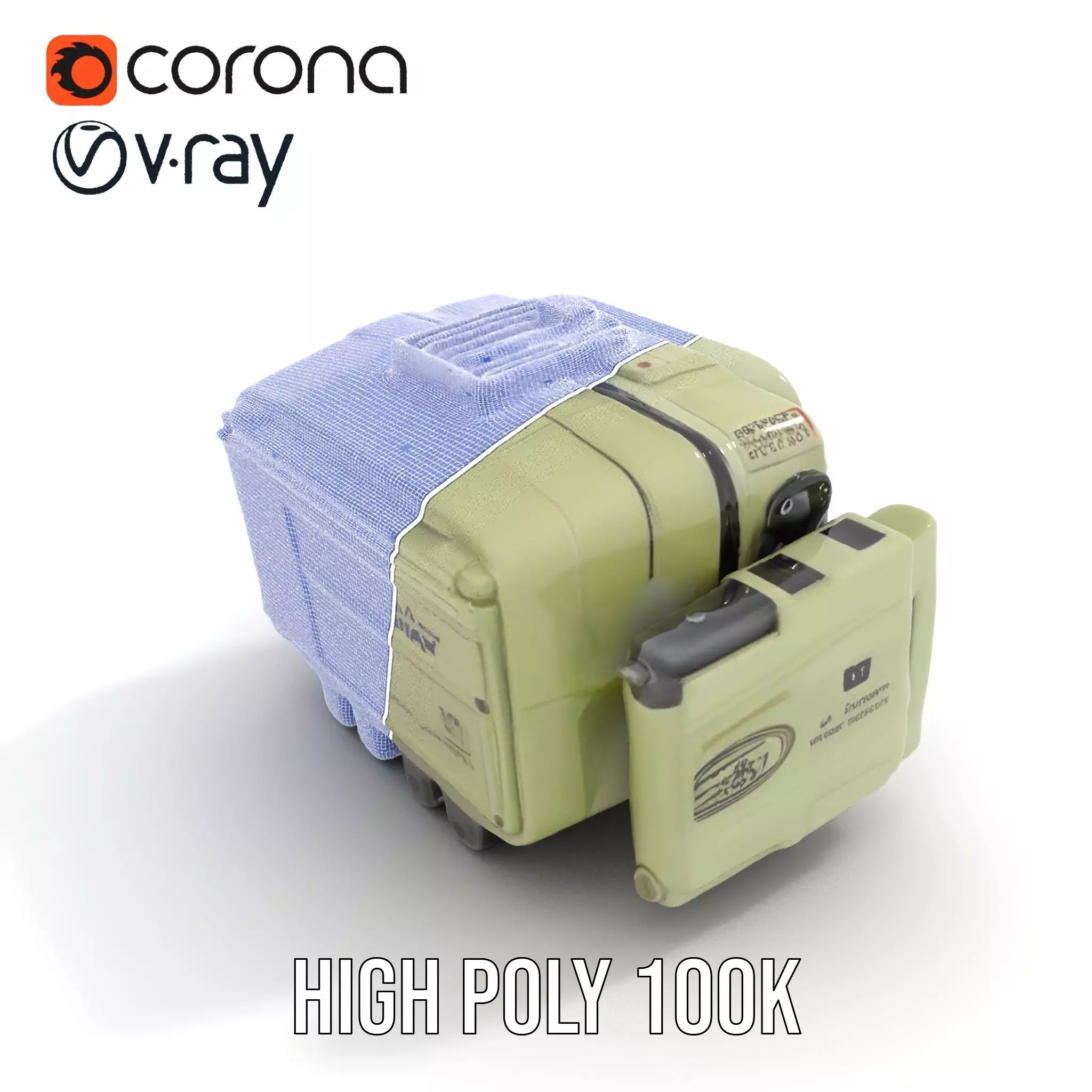 Retro Handheld Device Model Pack with Detailed Buttons and Sc... Low-poly 3D model_29