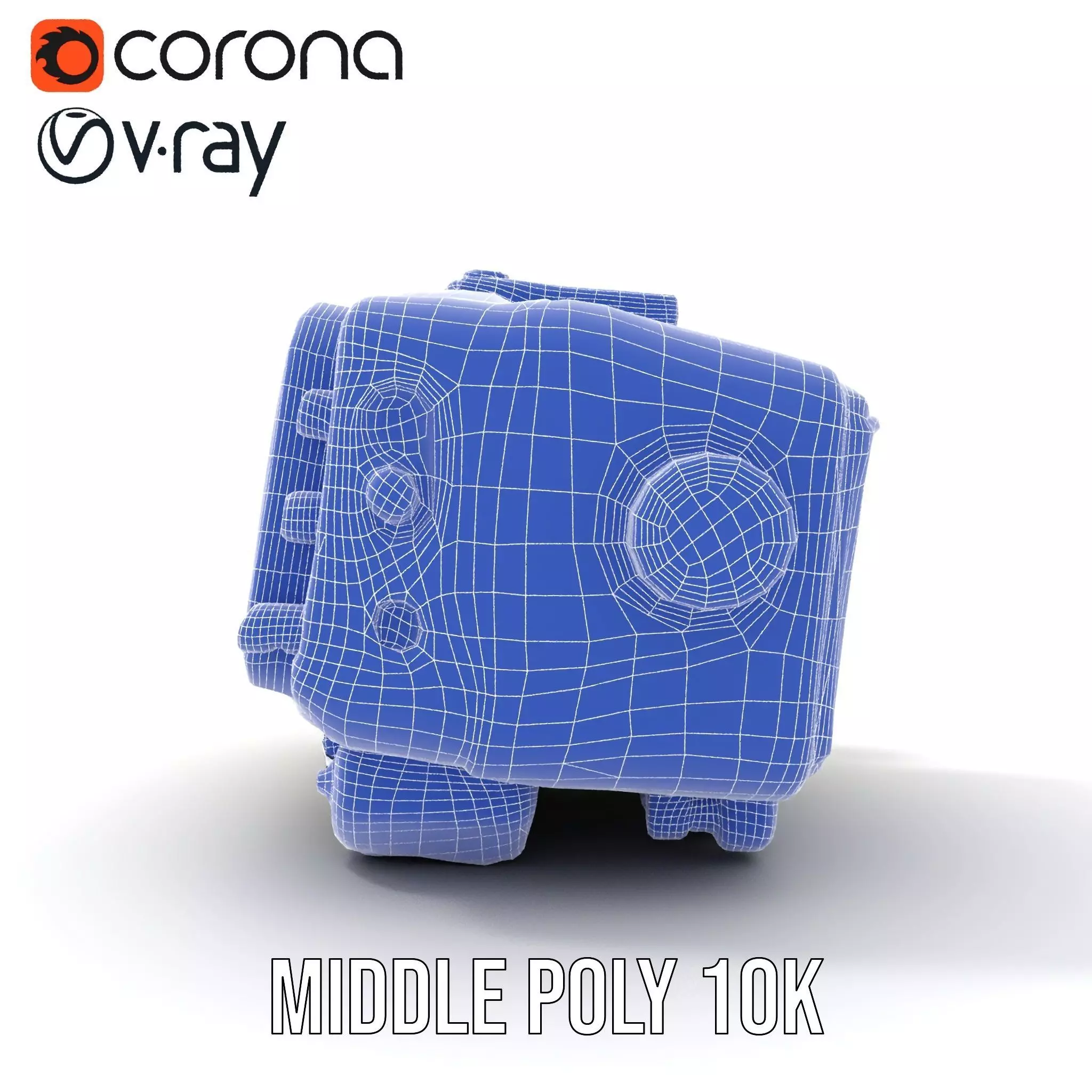 Retro Handheld Device Model Pack with Detailed Buttons and Sc... Low-poly 3D model_22