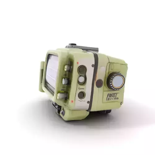 Retro Handheld Device Model Pack with Detailed Buttons and Sc... Low-poly 3D model