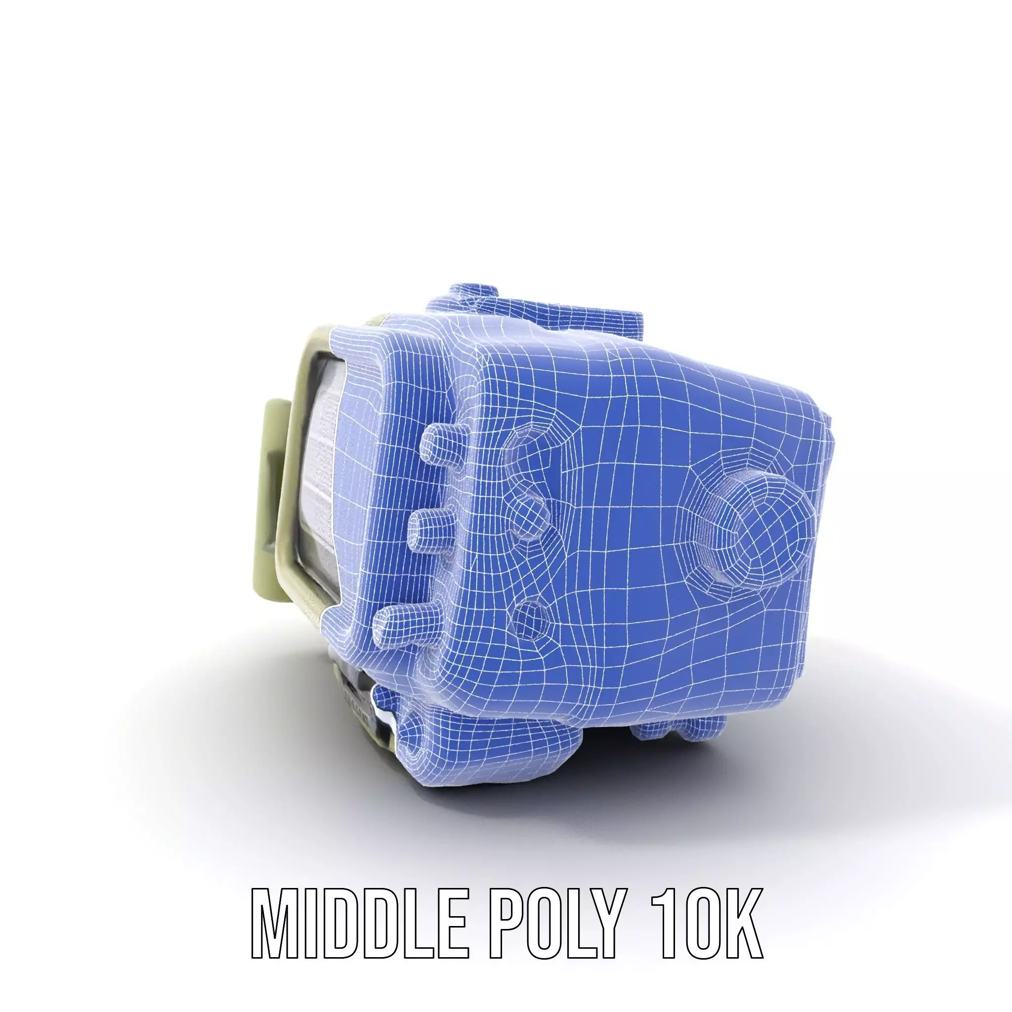 Retro Handheld Device Model Pack with Detailed Buttons and Sc... Low-poly 3D model_30