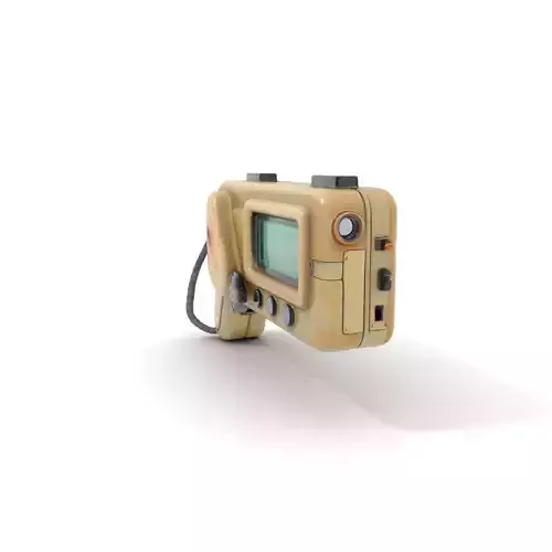 Retro Handheld Device Model Pack Low-poly 3D model