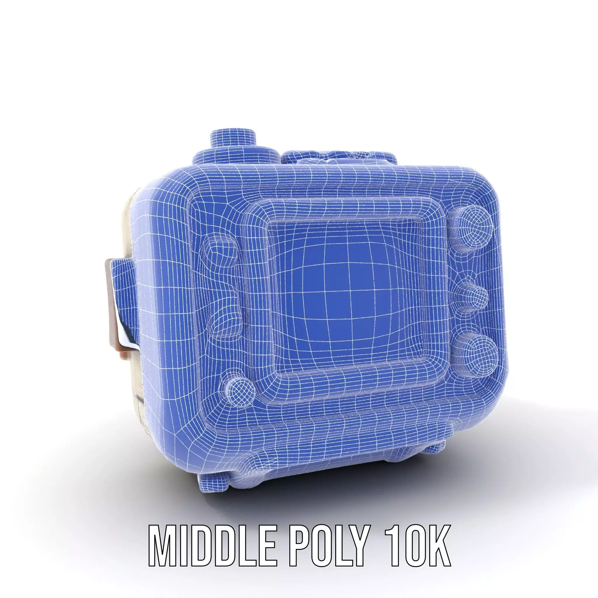 Retro Military Device Model Pack Low-poly 3D model_24