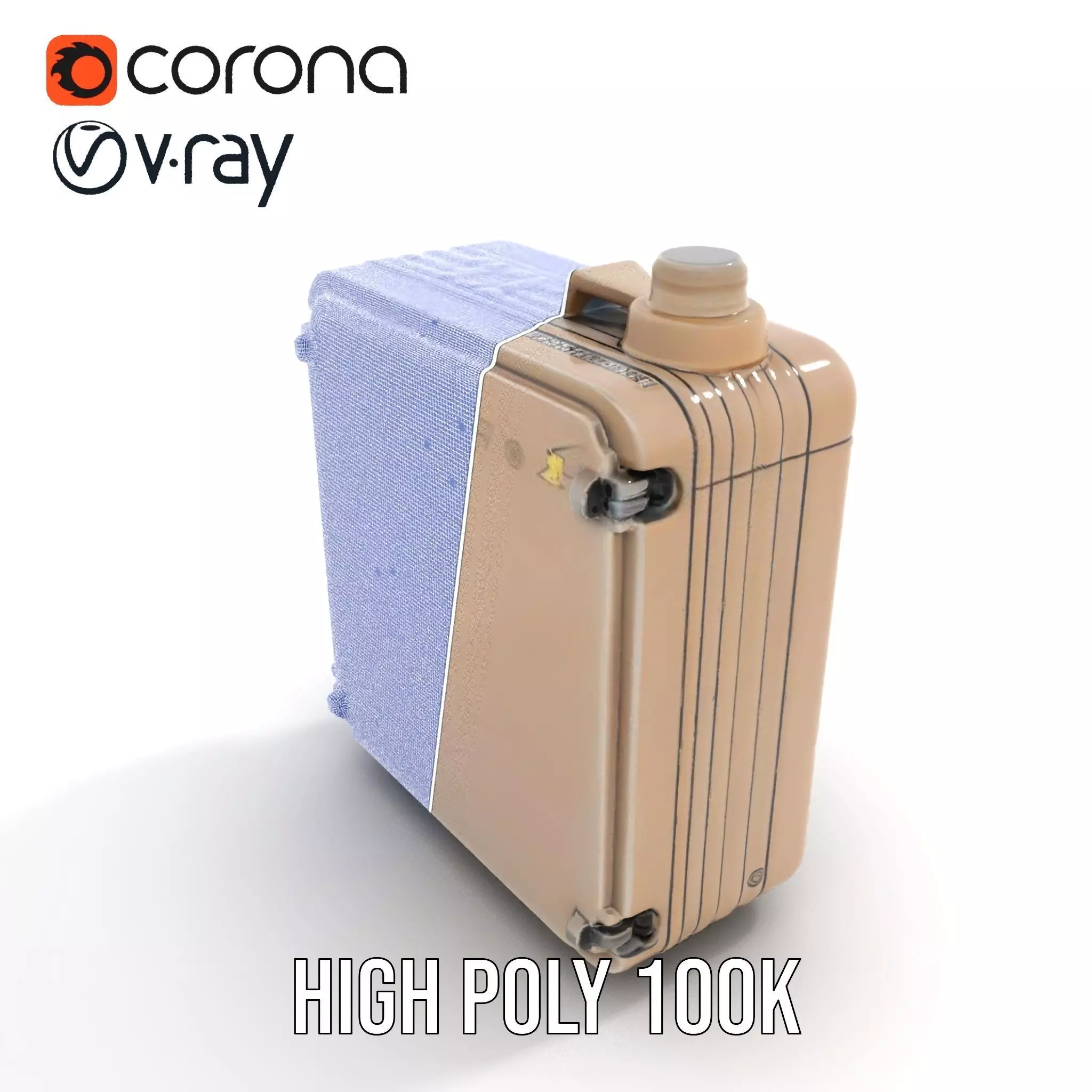 Retro Digital Device Model Pack with Functional Display Low-poly 3D model_32