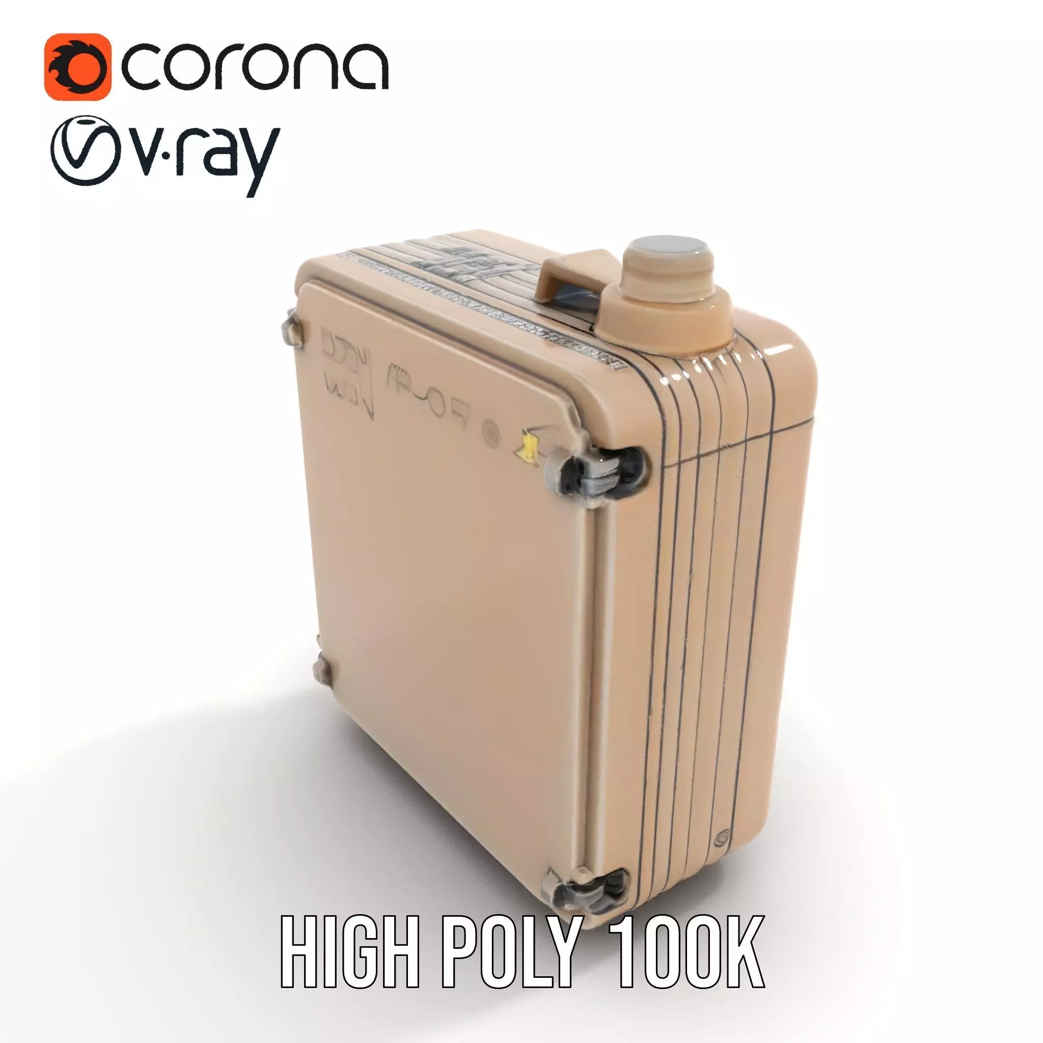 Retro Digital Device Model Pack with Functional Display Low-poly 3D model_24