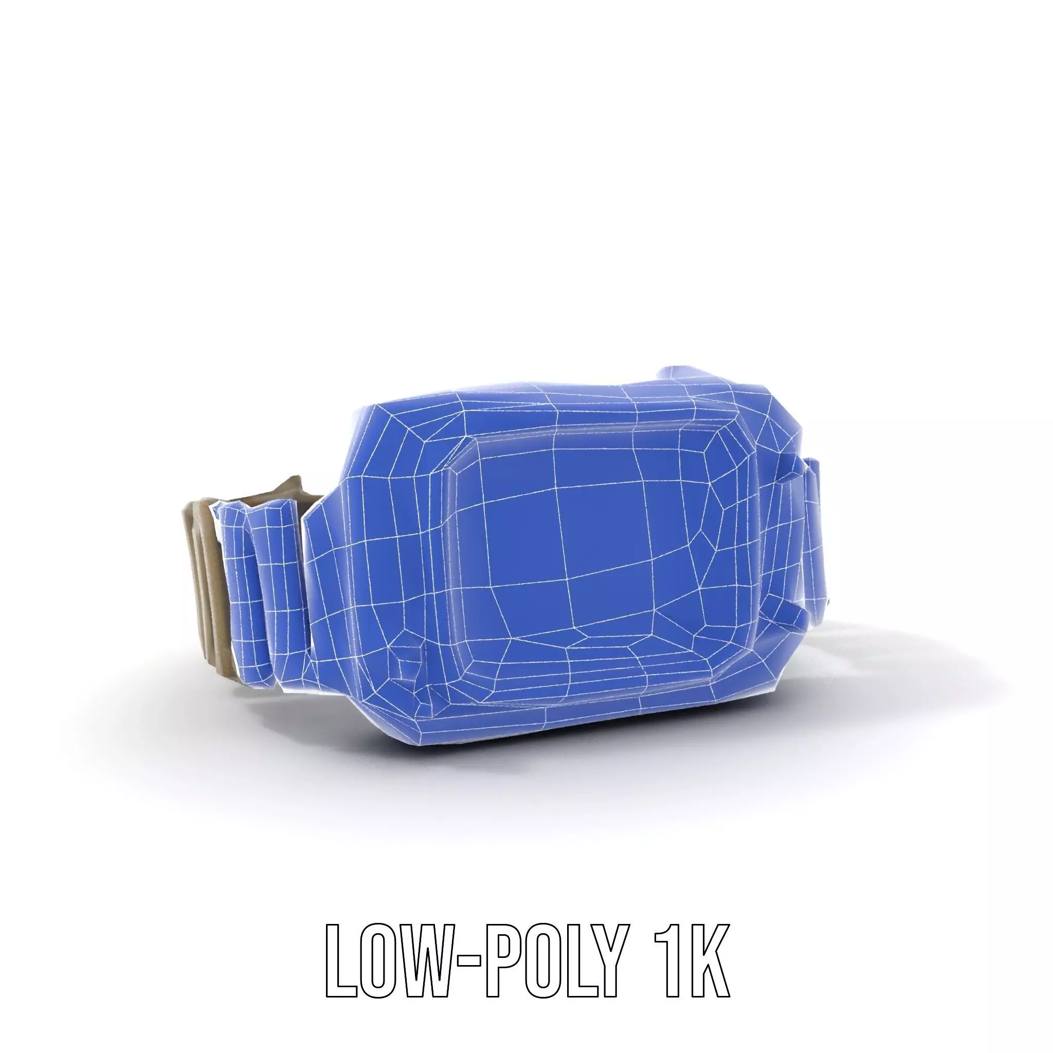 Retro Digital Watch Model Pack with Monitor Integration Low-poly 3D model_15