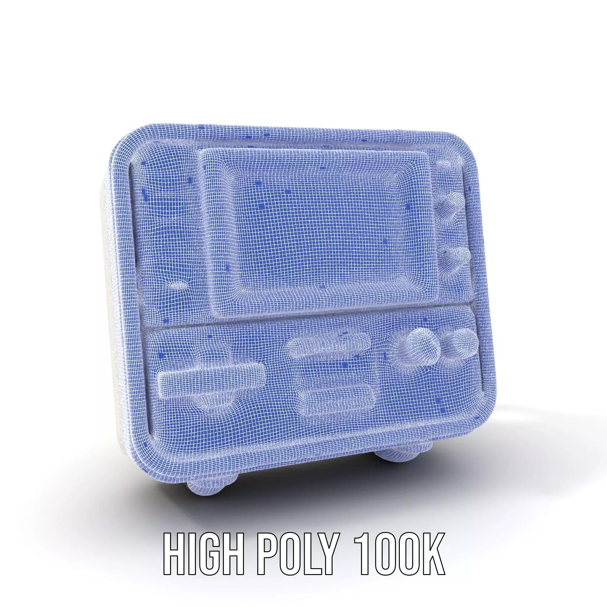 Retro Military Tech Model Pack with Monitor Low-poly 3D model_4