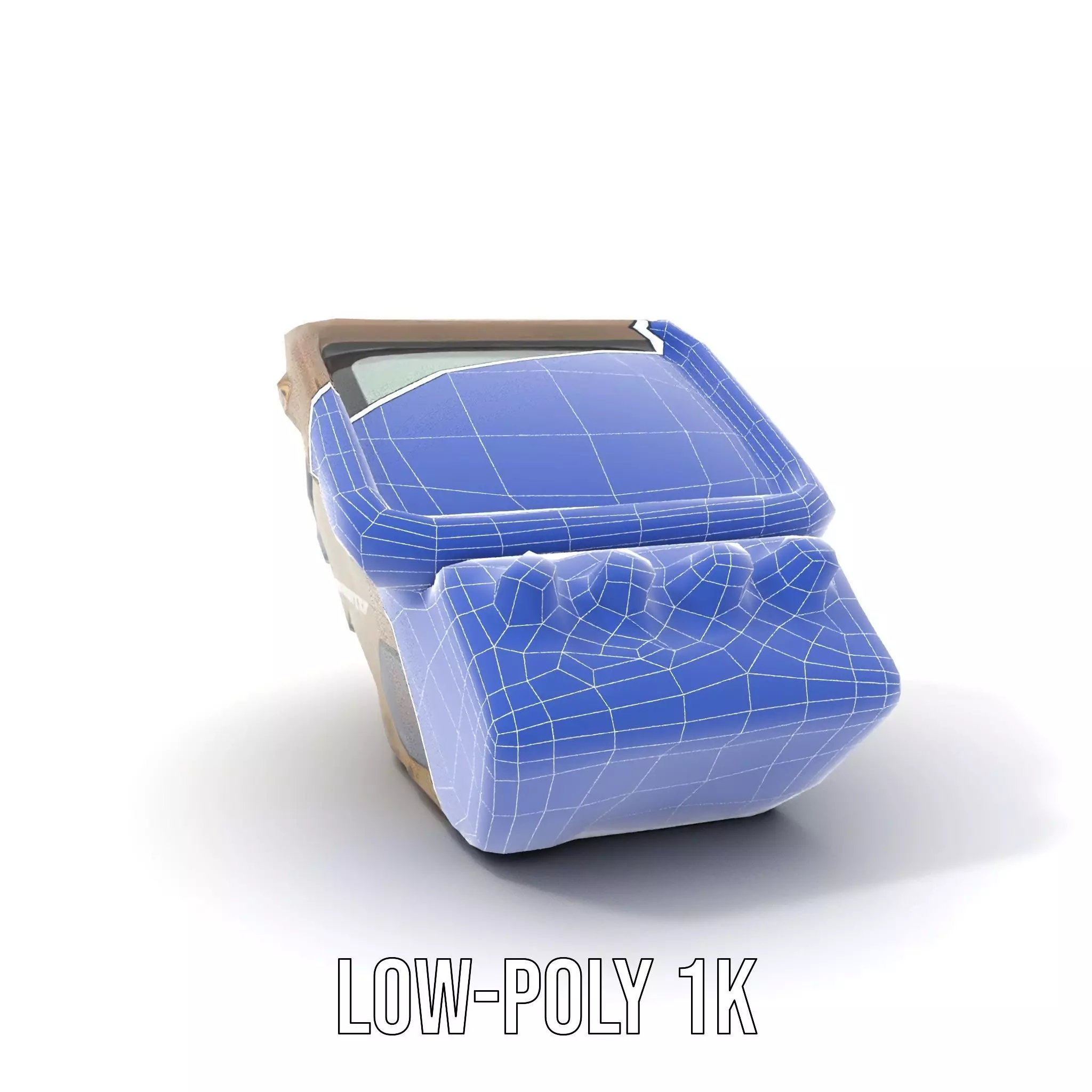 Retro Wrist Device Model Pack with Screen and Buttons Low-poly 3D model_17