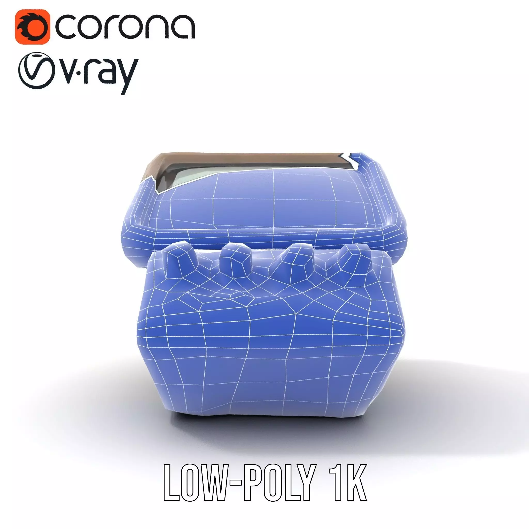 Retro Wrist Device Model Pack with Screen and Buttons Low-poly 3D model_28