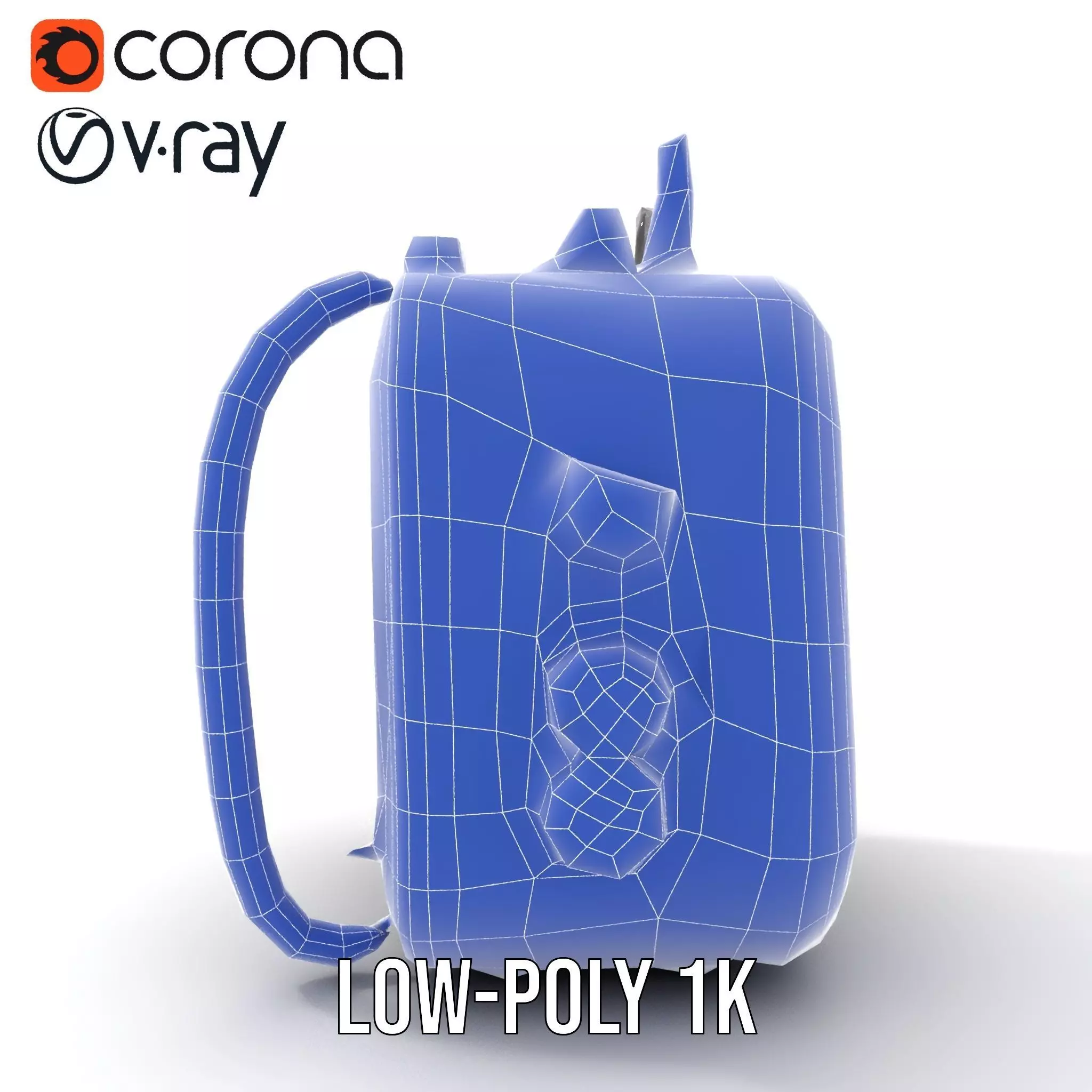 Retro Military Tactical Device Model Pack Low-poly 3D model_20