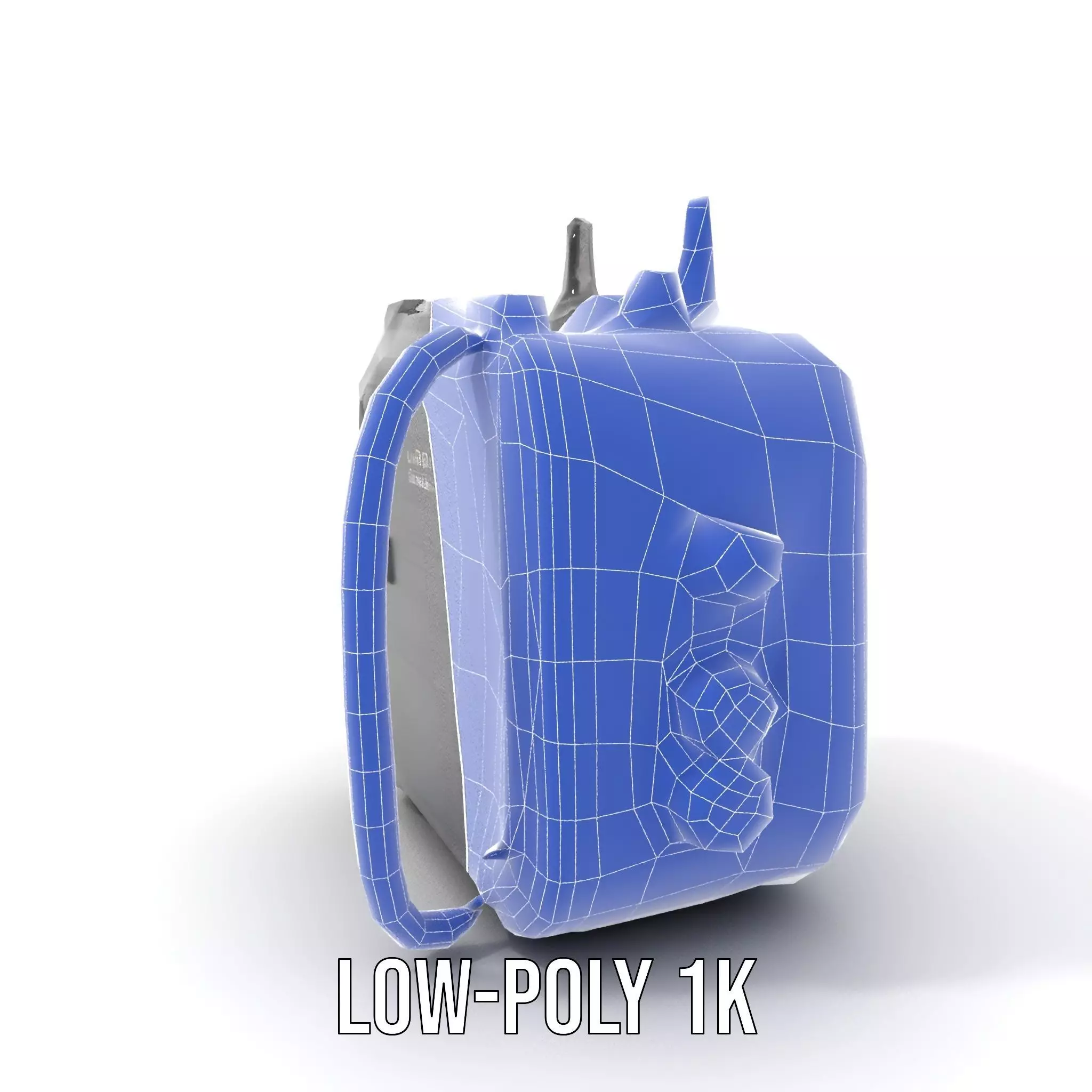 Retro Military Tactical Device Model Pack Low-poly 3D model_28