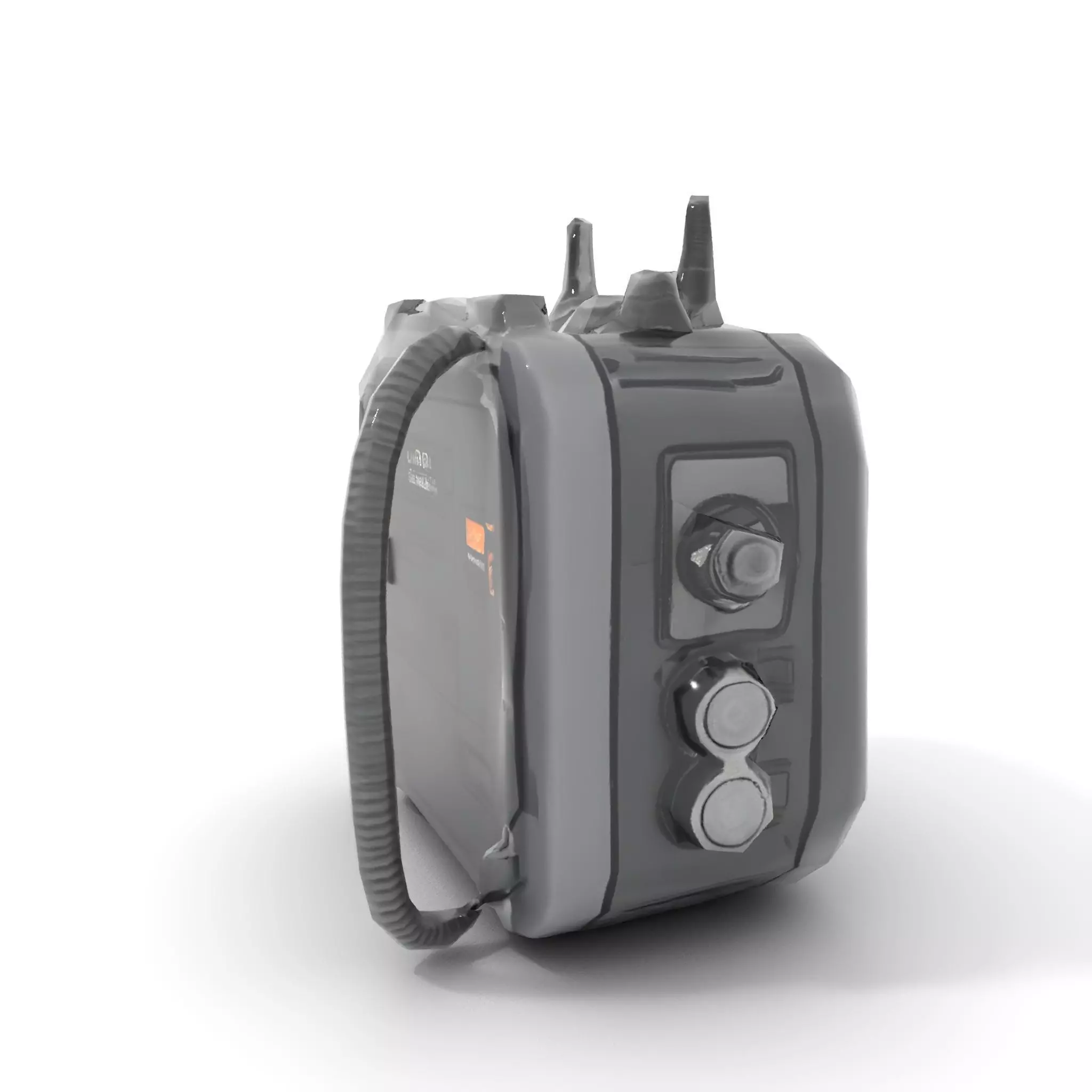 Retro Military Tactical Device Model Pack Low-poly 3D model_13