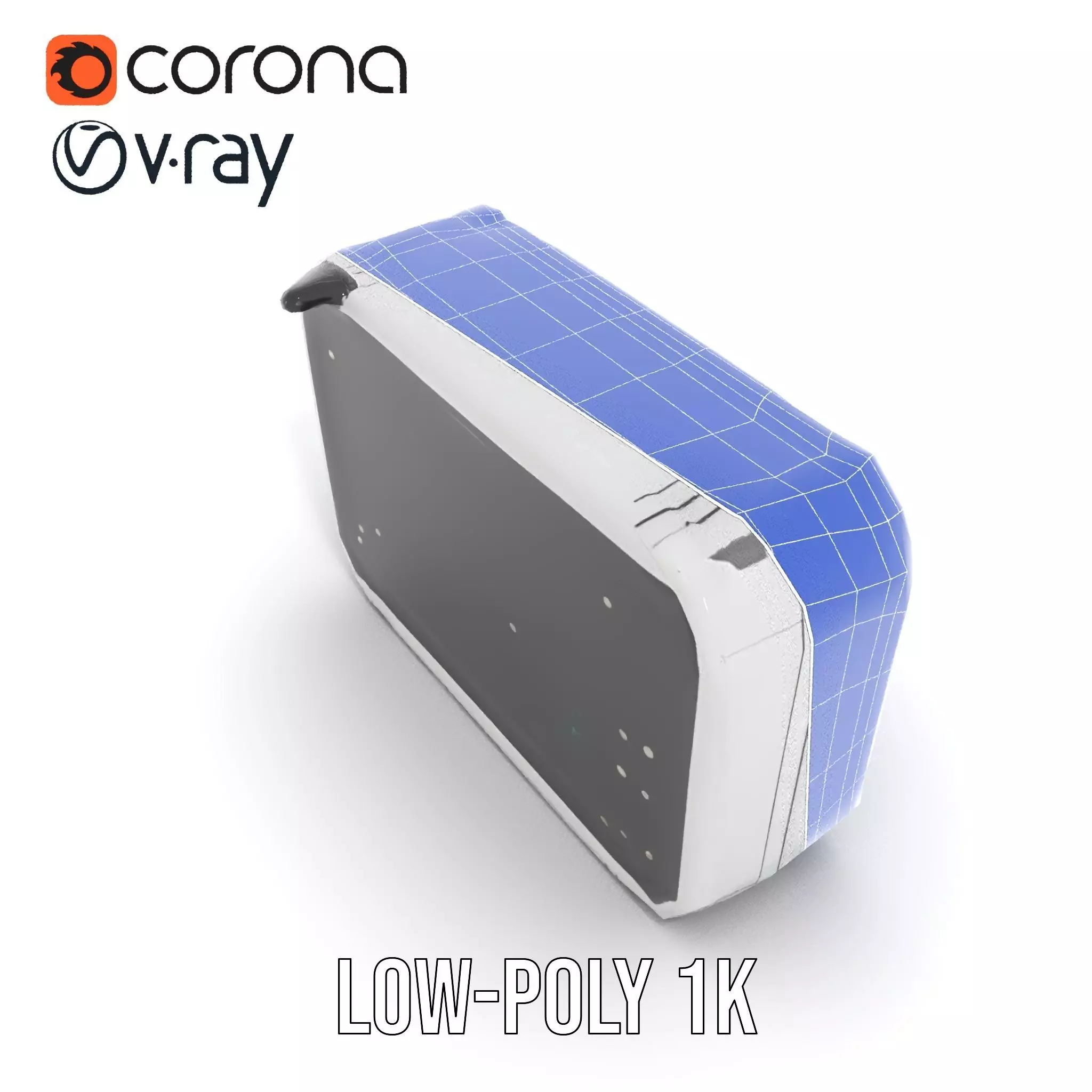 Futuristic Control Panel Model Pack for Game and Animation Low-poly 3D model_23