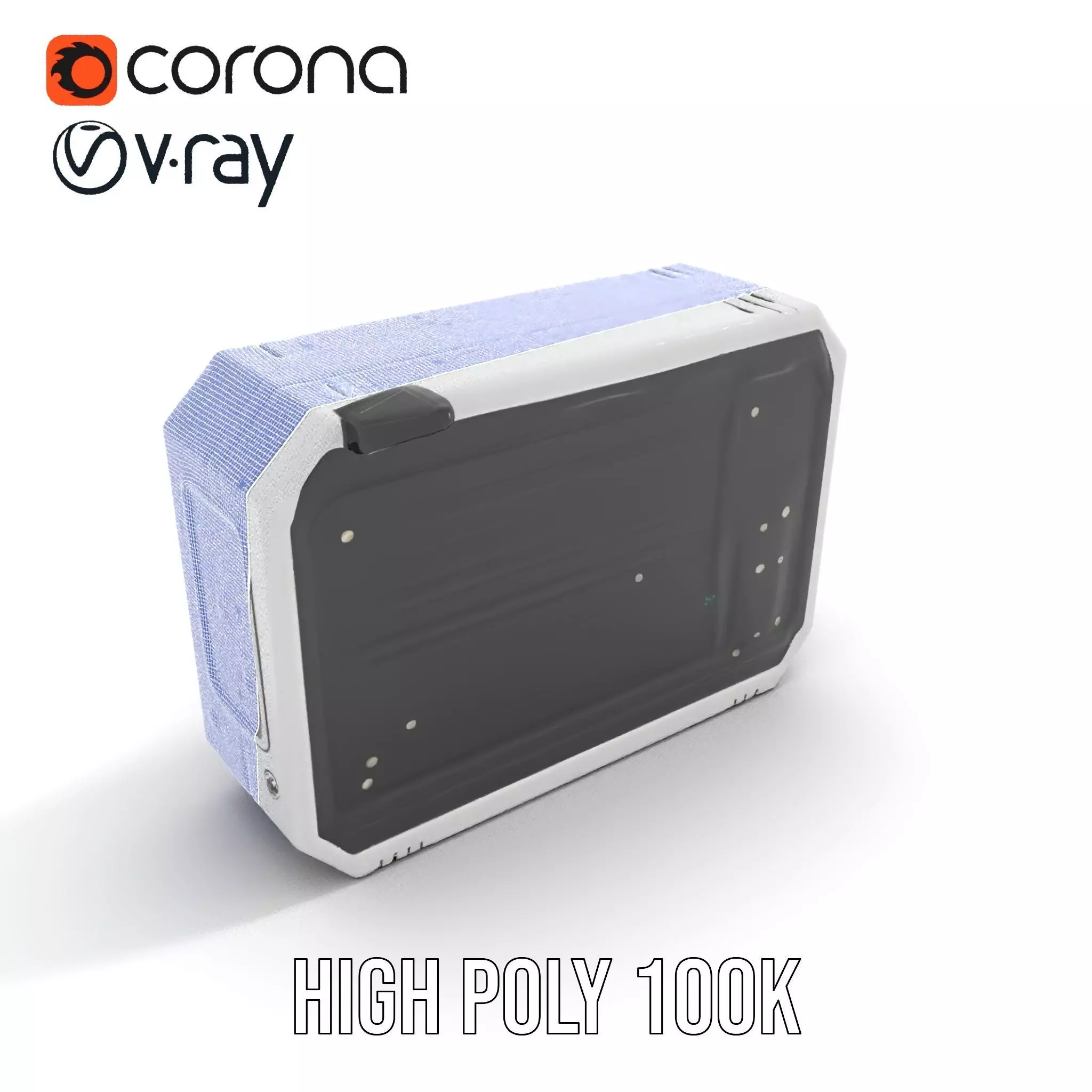 Futuristic Control Panel Model Pack for Game and Animation Low-poly 3D model_26