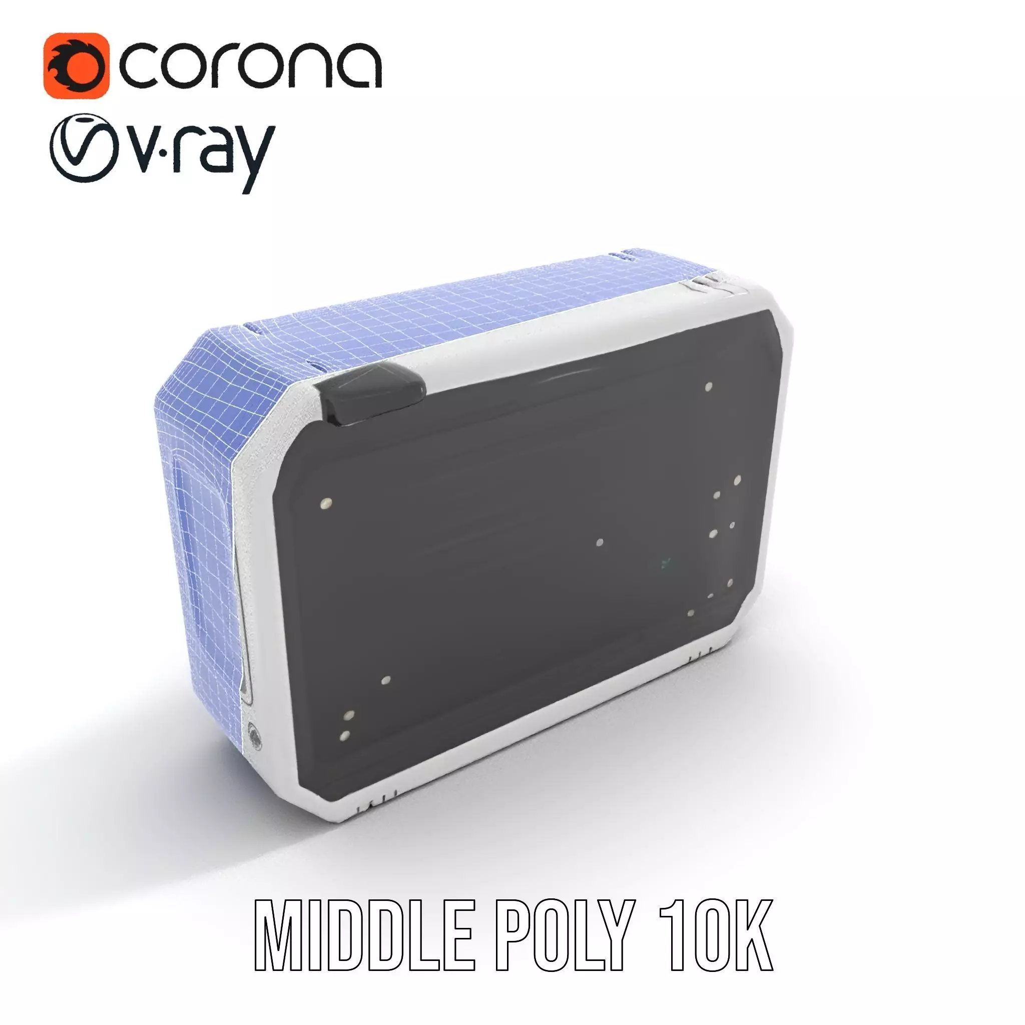 Futuristic Control Panel Model Pack for Game and Animation Low-poly 3D model_19