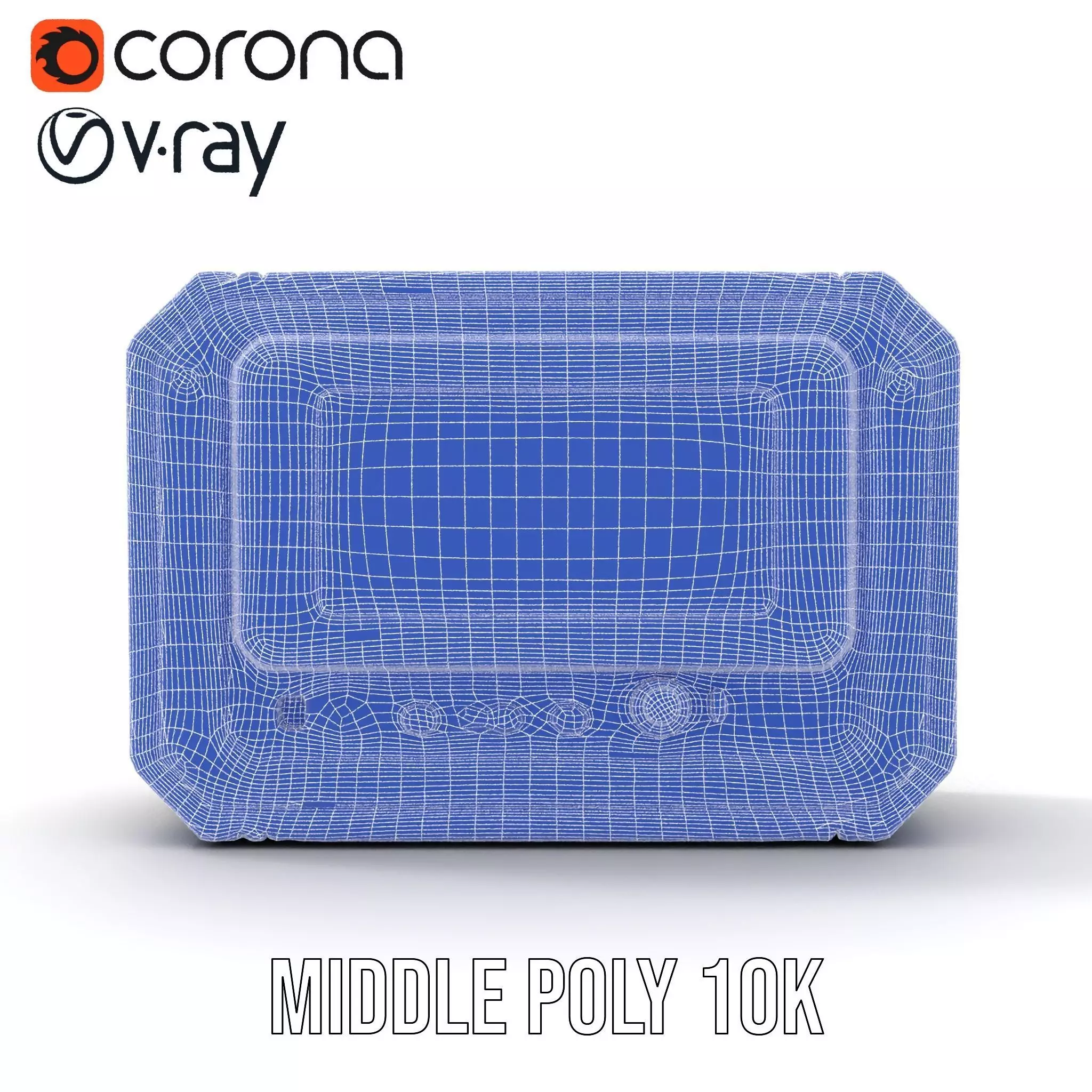 Futuristic Control Panel Model Pack for Game and Animation Low-poly 3D model_30