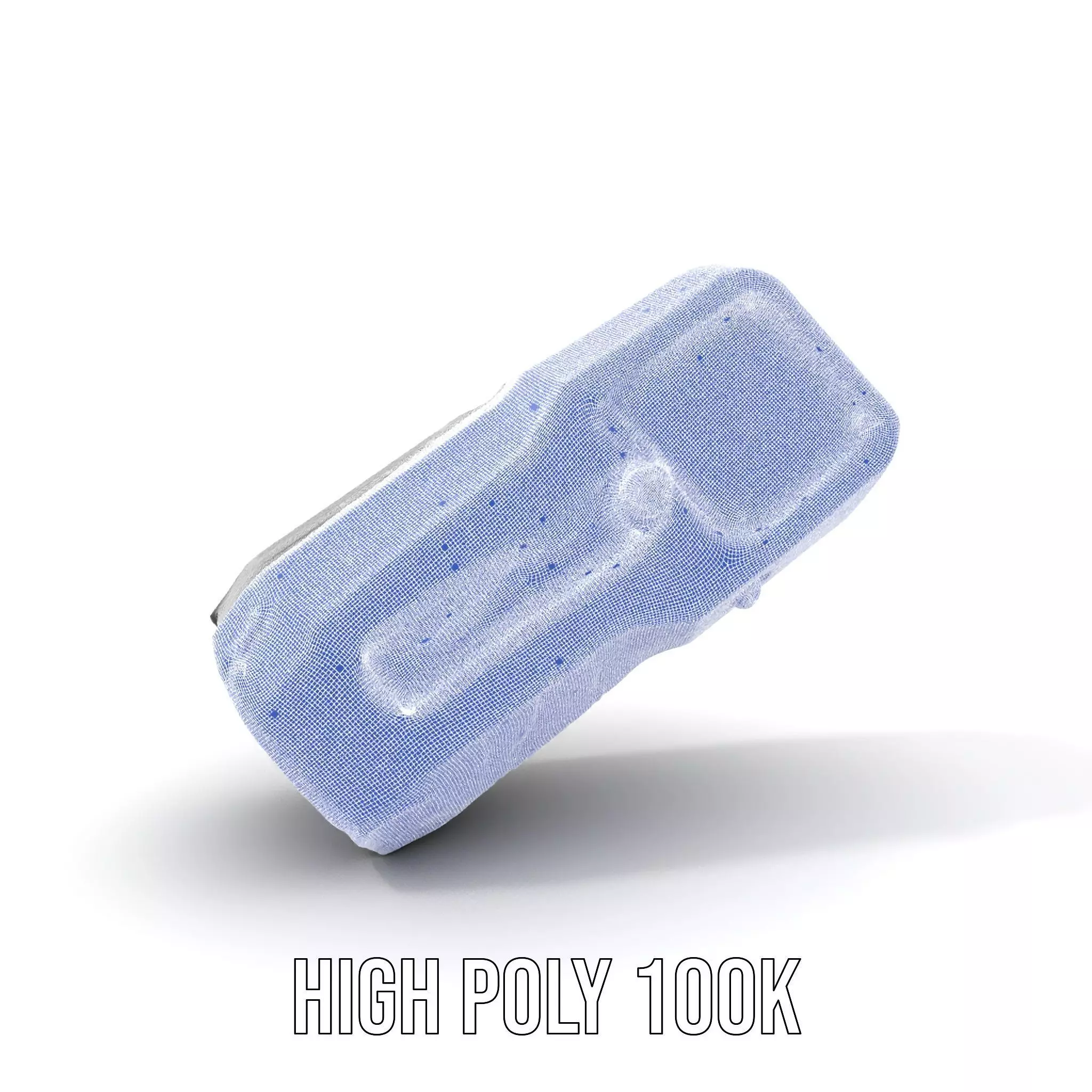 Compact Laser Rangefinder Model Pack with Digital Display Low-poly 3D model_5