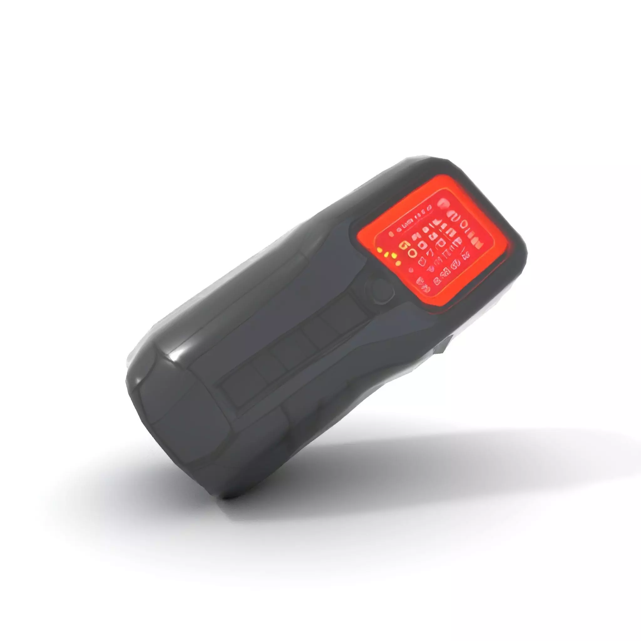 Compact Laser Rangefinder Model Pack with Digital Display Low-poly 3D model_13