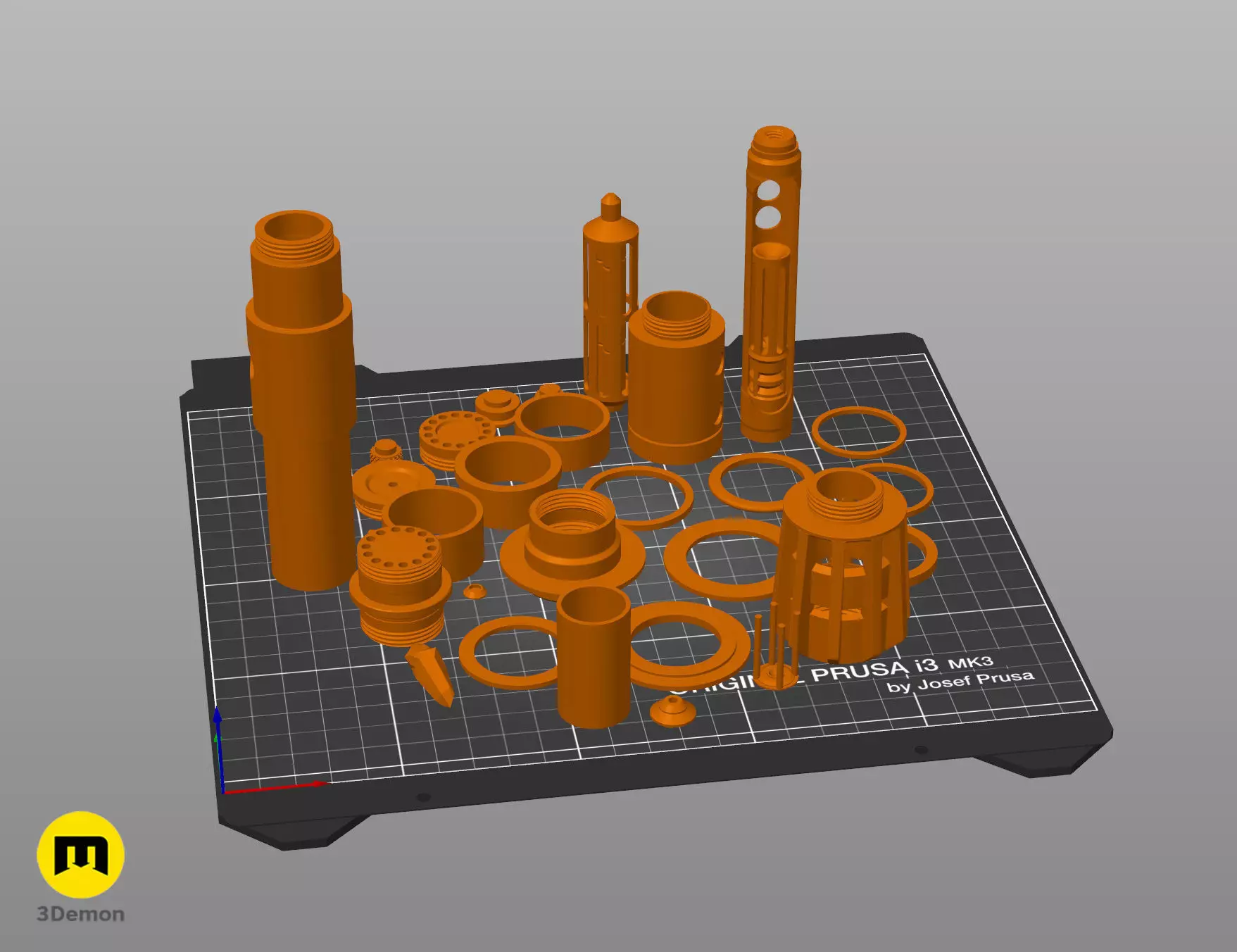 Darth Maul lightsaber 3D print model_4