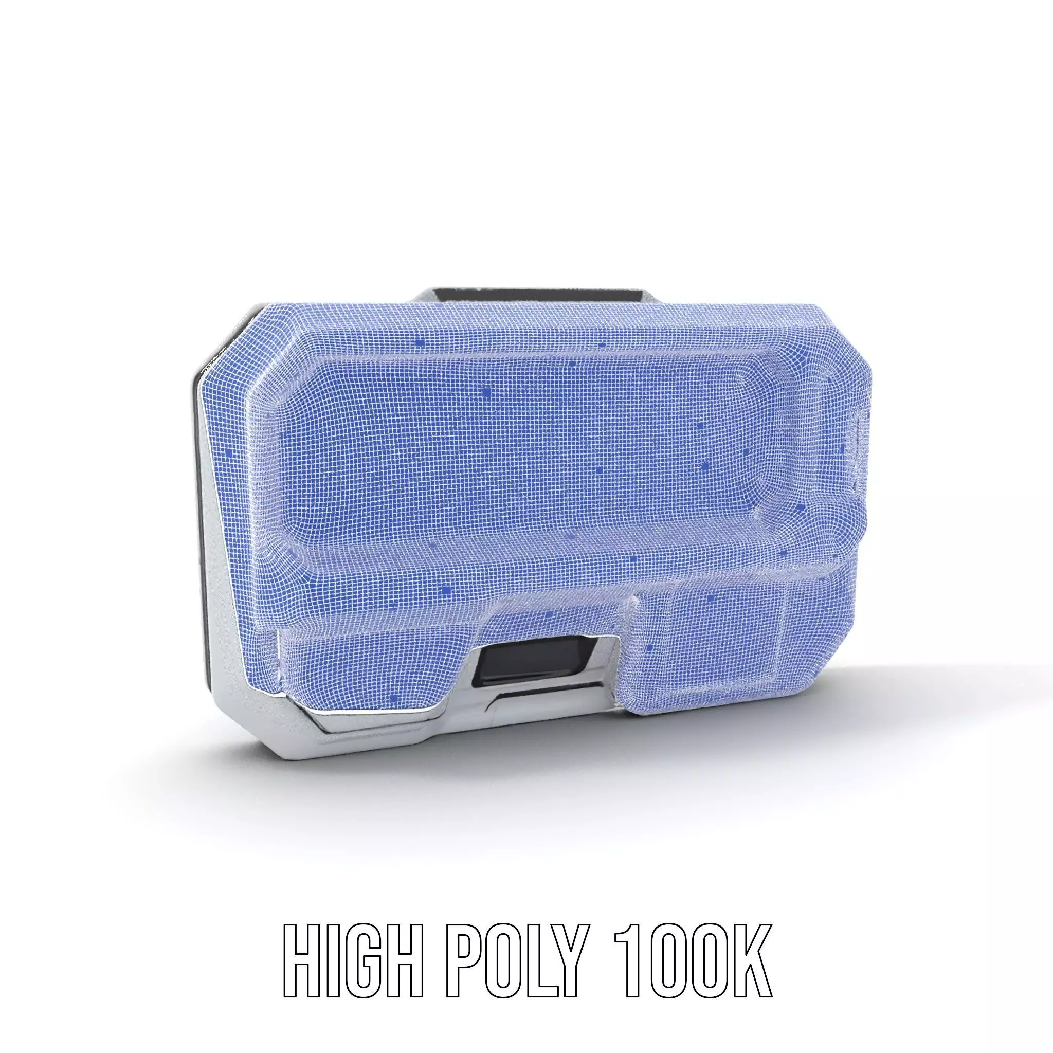 Futuristic Control Panel Model Pack Low-poly 3D model_6