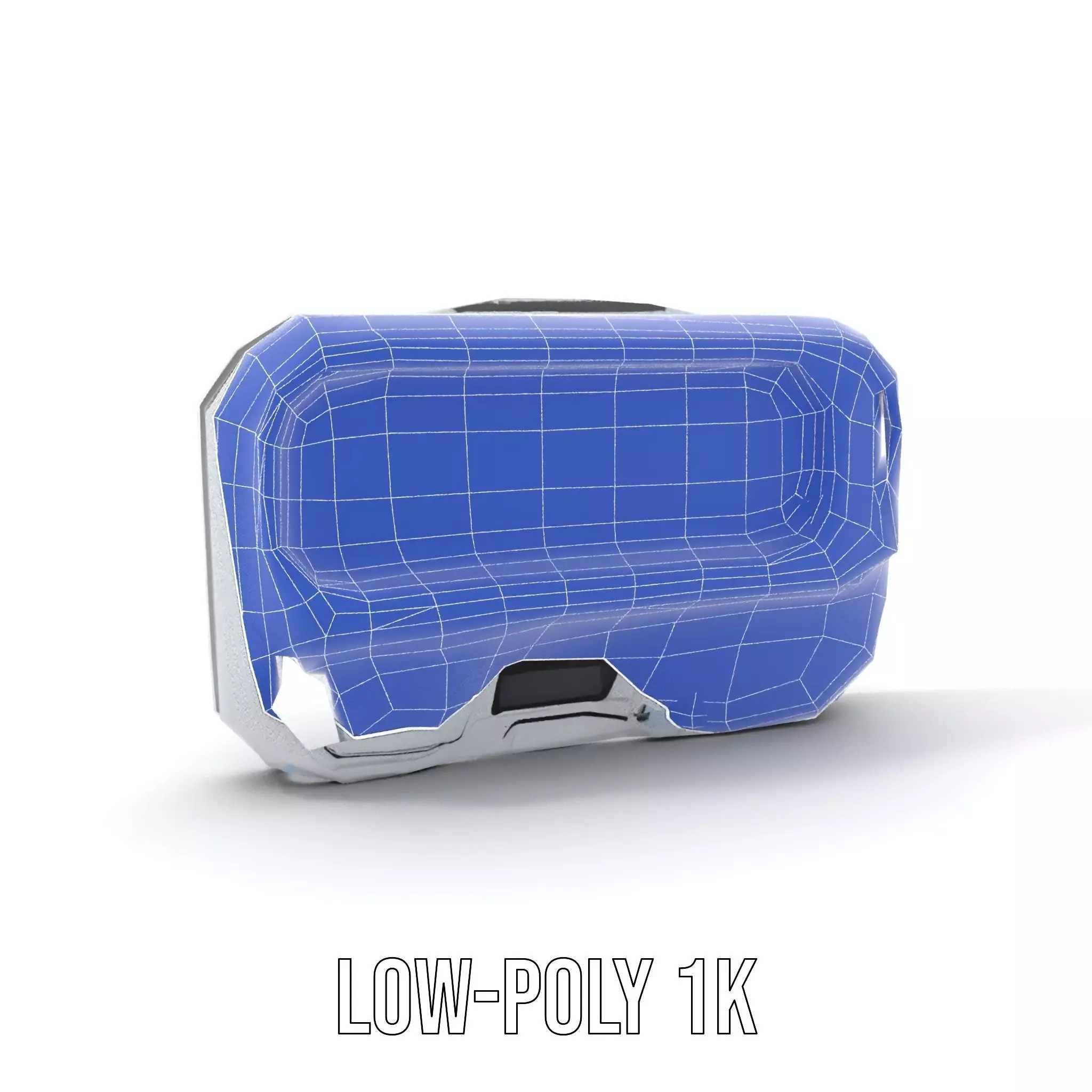 Futuristic Control Panel Model Pack Low-poly 3D model_9